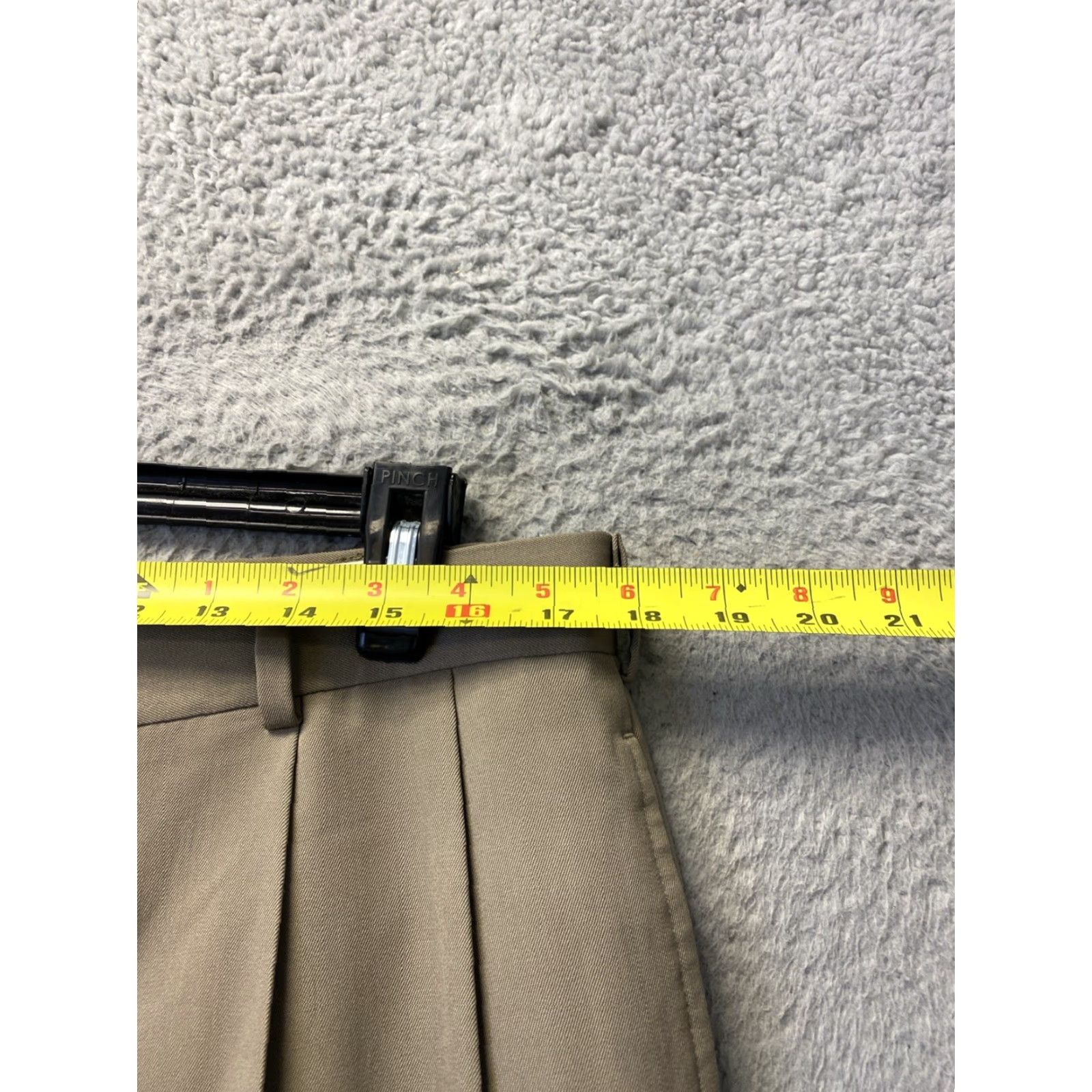 Brooks Brothers Brooks Brothers Dress Pants Men’s 35 x 30 Tan Wool /0613 Regular Classic Stretch Size US 35 - 3 Thumbnail