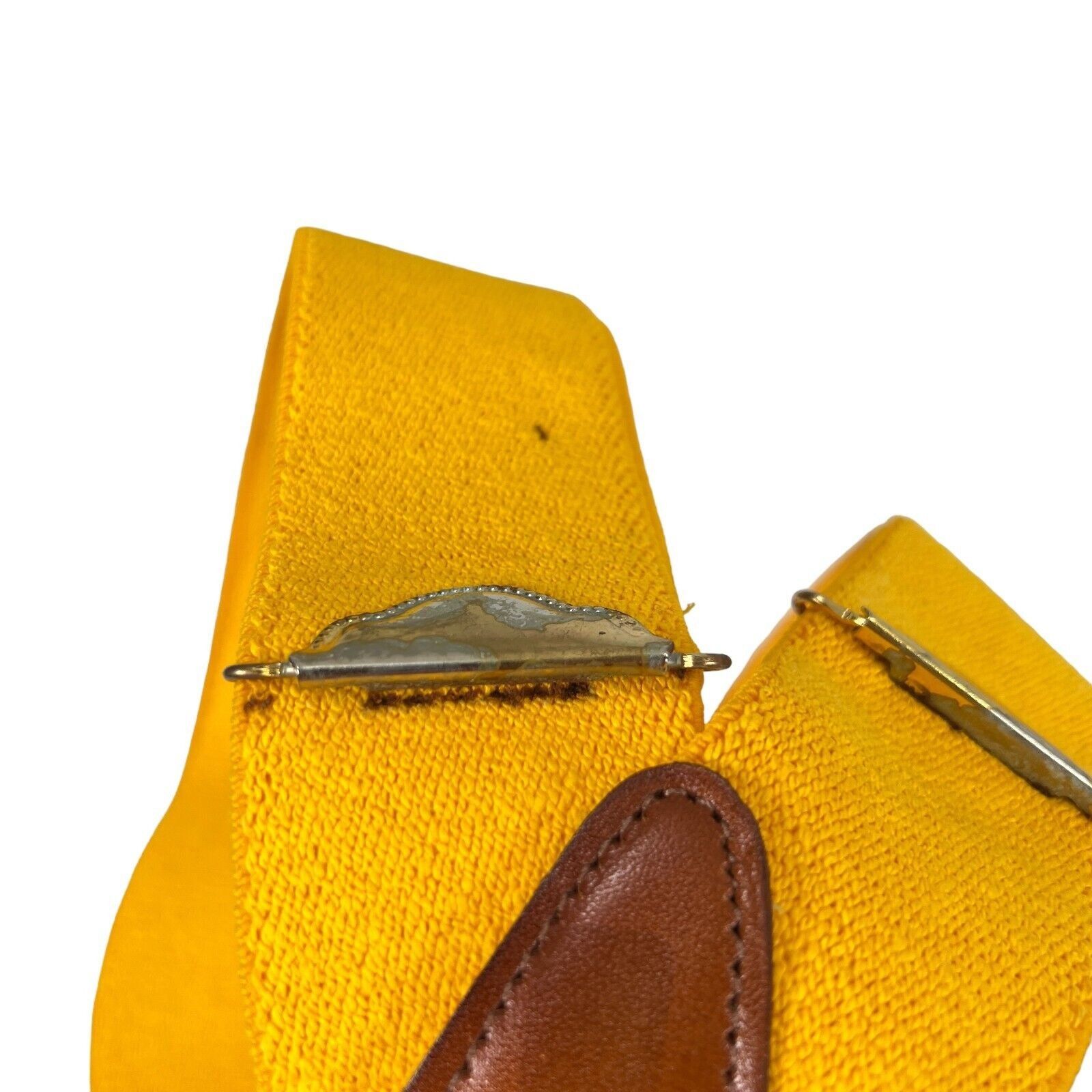 Other Vintage Leather Georgia Tech Yellow Jackets Suspenders Unive Size ONE SIZE - 13 Thumbnail