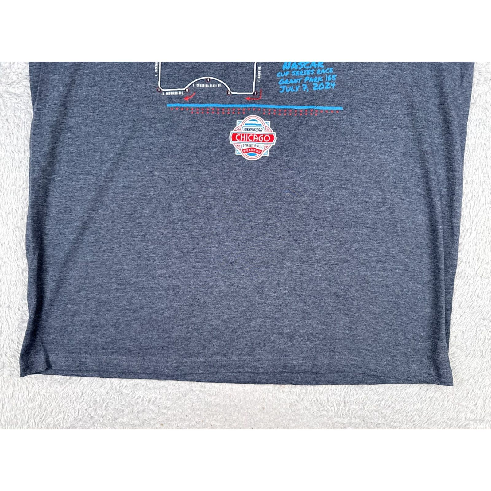 NASCAR Nascar Chicago Street Race 2024 Shirt Men XL Blue Logo Short Sleeve Crew T-Shirt Size US XL / EU 56 / 4 - 5 Thumbnail