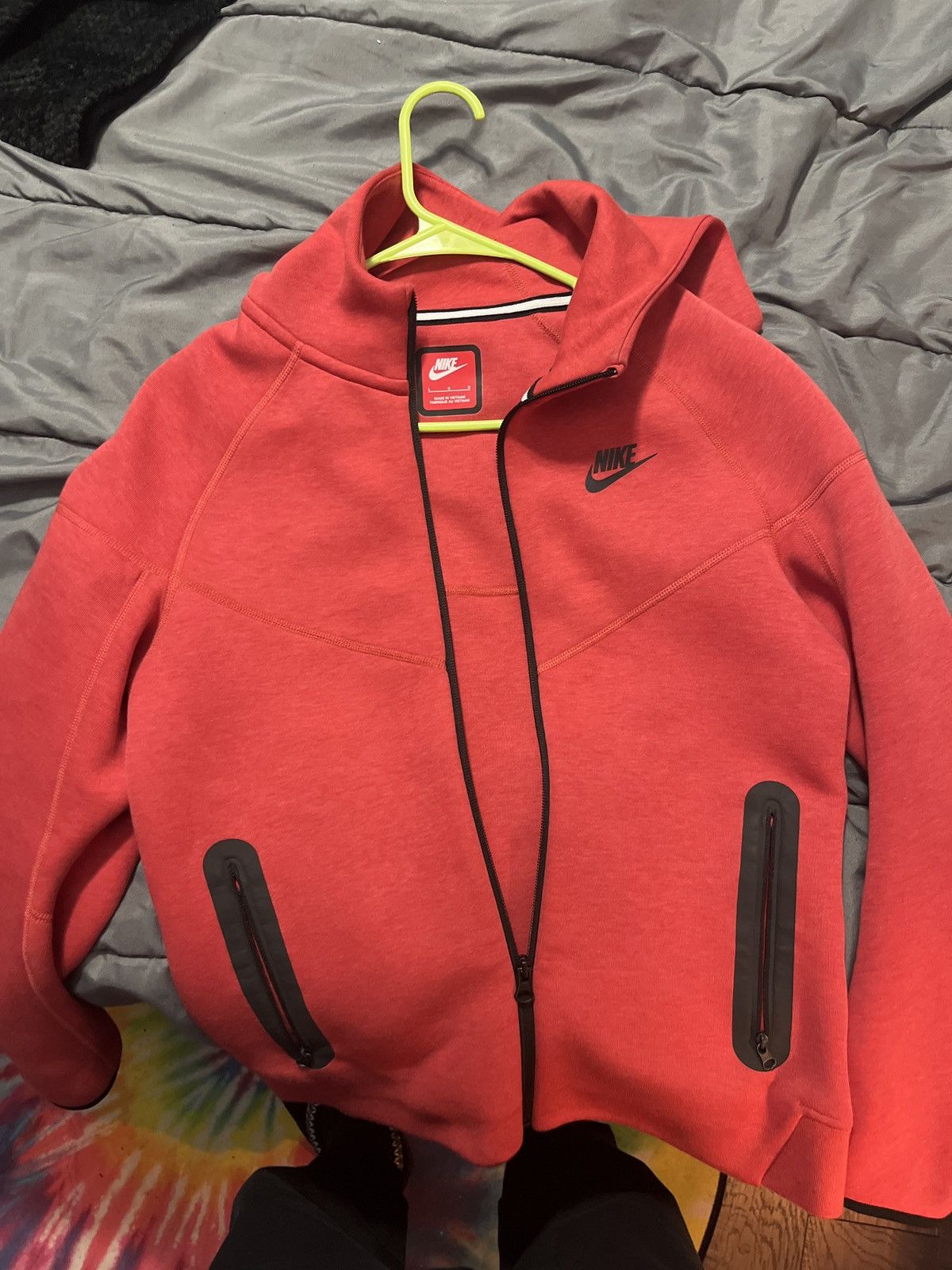 image of New Season Nike Tech Fleece in Red, Men's (Size XS)