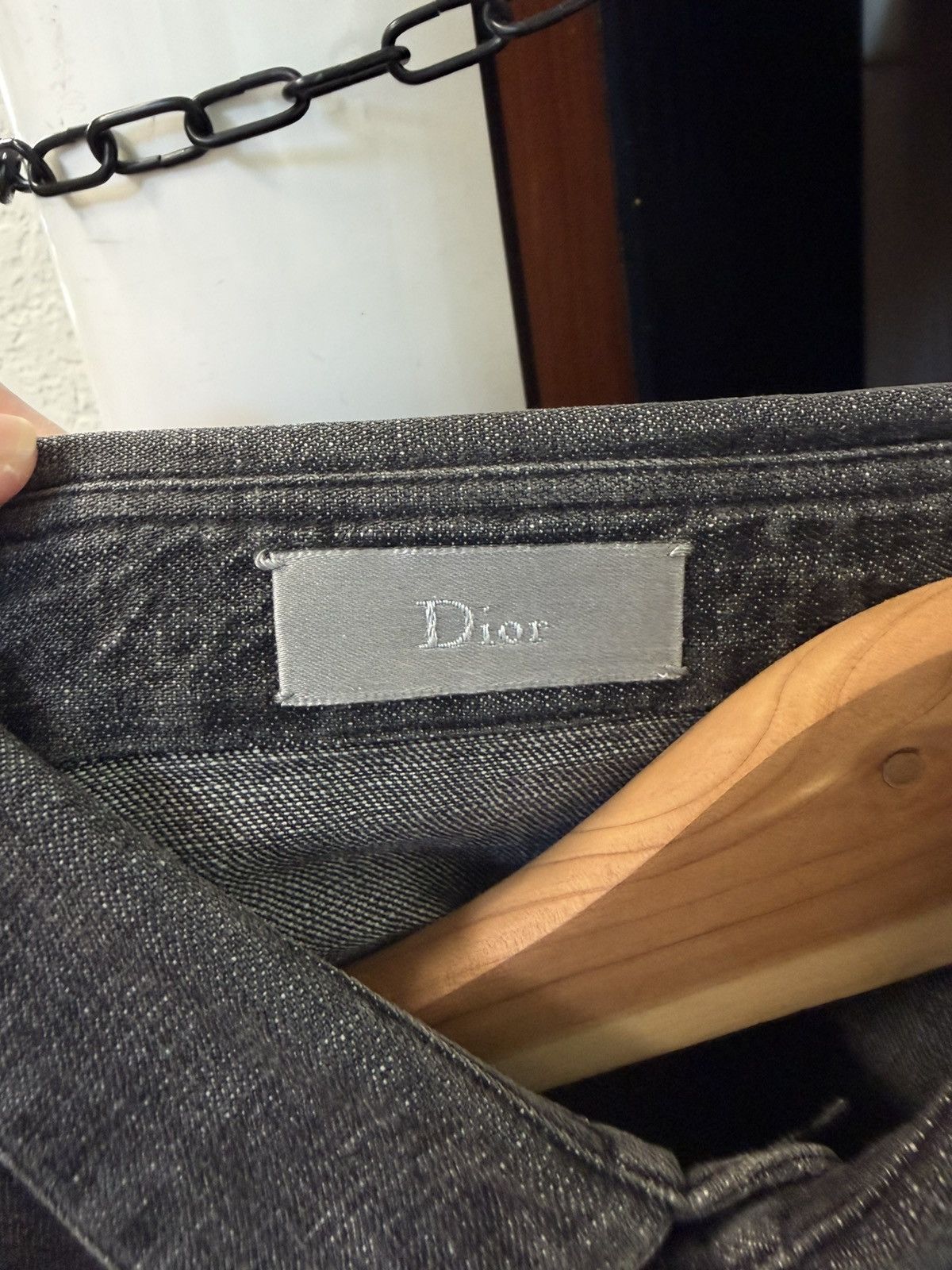 Dior SS04 Strip Military Button Shirt Hedi Slimane Size US M / EU 48-50 / 2 - 6 Thumbnail