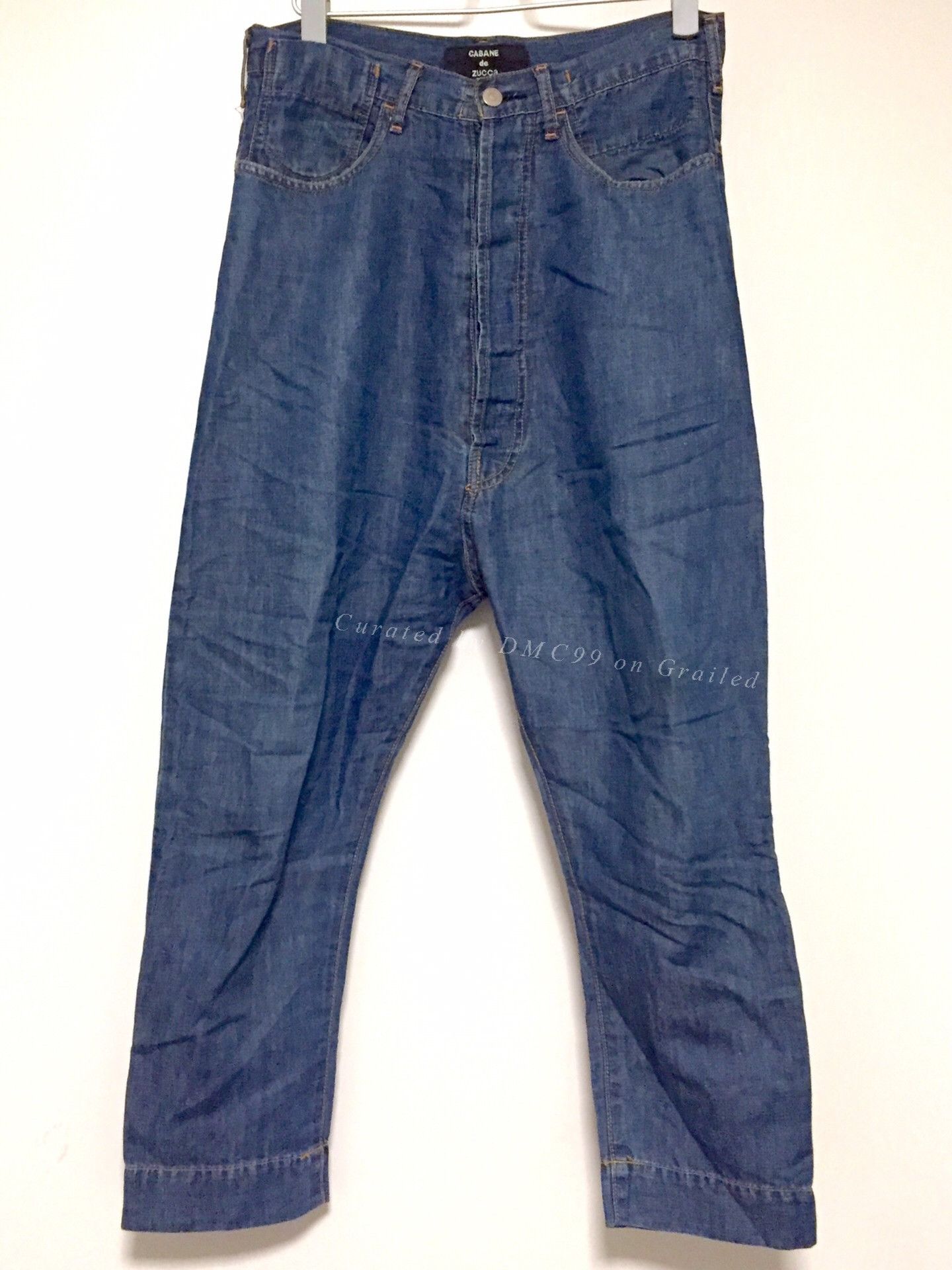 CABANE de ZUCCa Cabane de Zucca Indigo Cropped Jeans Size US 30 / EU 46 - 1 Thumbnail
