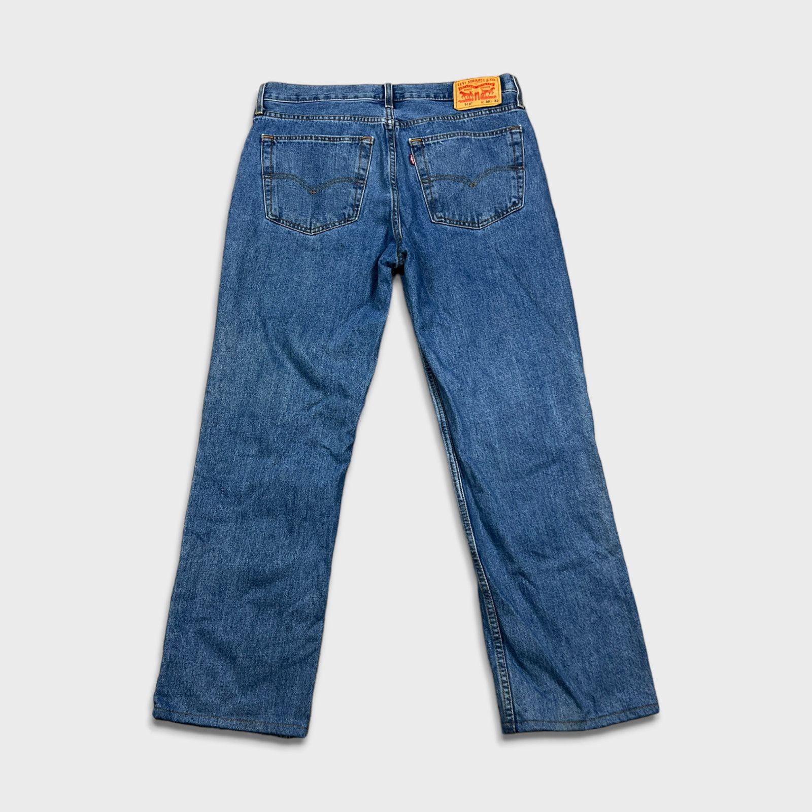 Levi's × Levi's Vintage Clothing × Vintage Levi's 516 Jeans 36x30 Slim Straight American Denim Pants Size US 36 / EU 52 - 4 Thumbnail