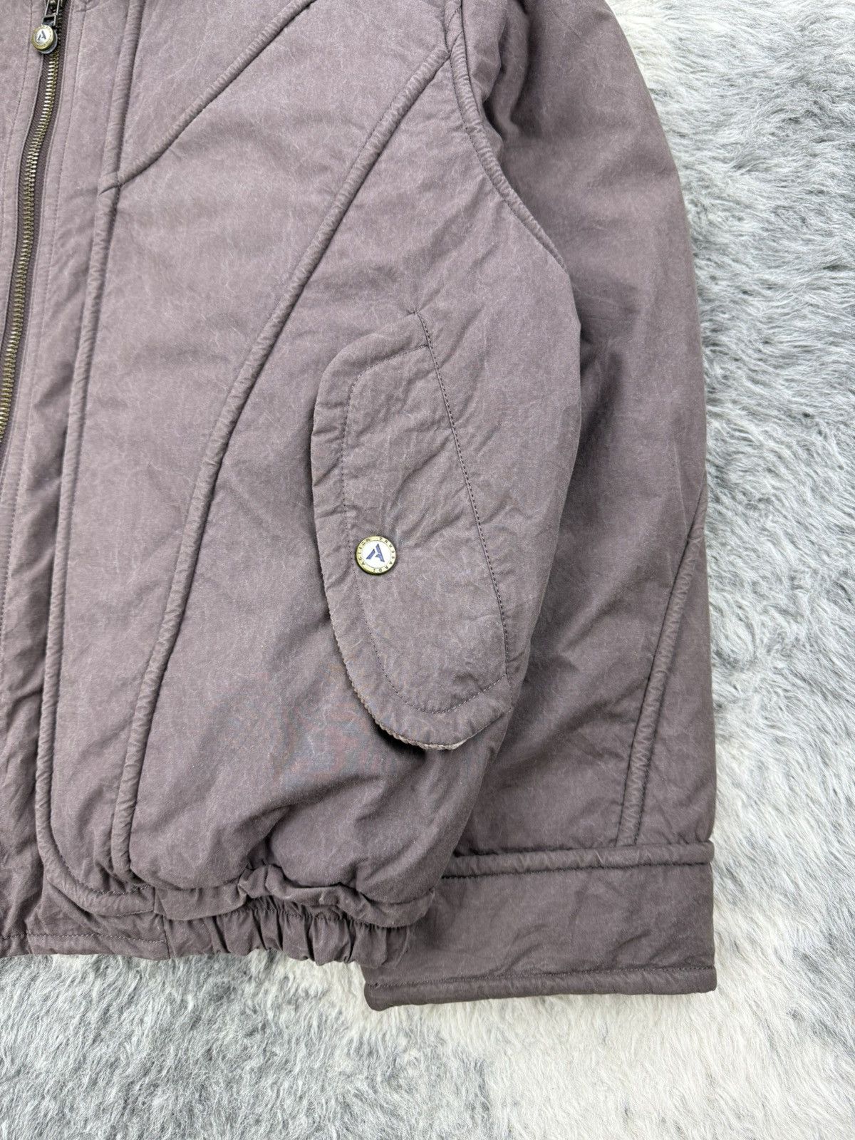 Junya Watanabe 1980s TRUSSARDI ACTION Wired Cable Bomber Jacket Size US XL / EU 56 / 4 - 4 Thumbnail