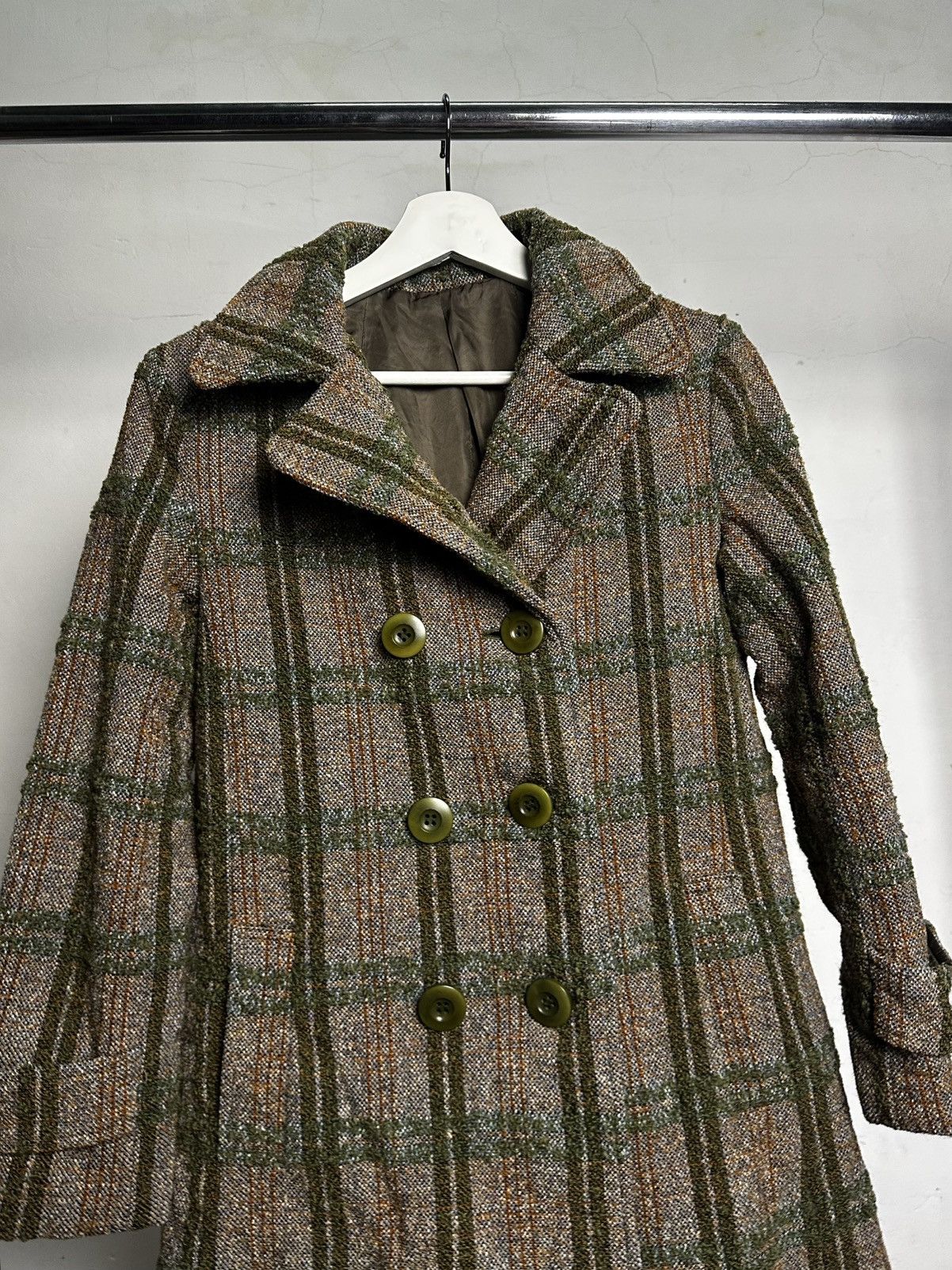 Hysteric Glamour Hysteric Glamour Plaid Wool Coat Size US S / EU 44-46 / 1 - 3 Thumbnail