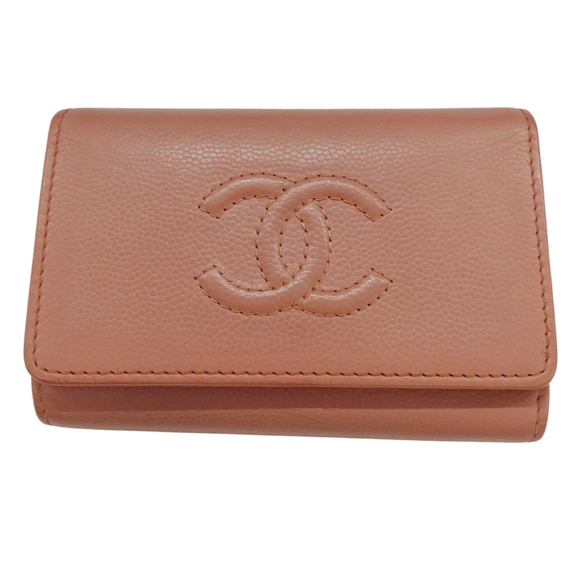 Chanel Chanel Key Case for Women, Brand Name, Caviar Leather, 4-Hook, Salmon Pink, Silver Hardware, Coco Mark, Keys Size ONE SIZE - 1 Thumbnail