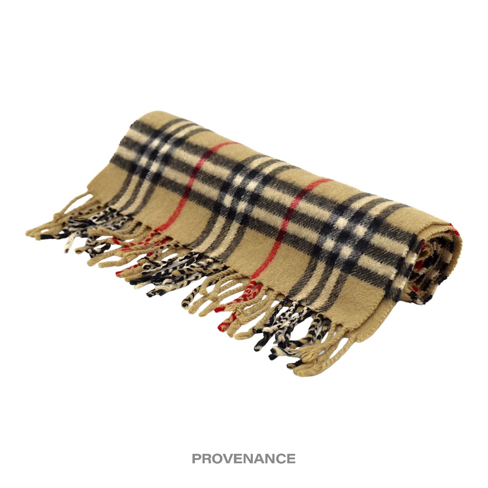 Burberry 🔴 Burberry Scarf - Silver Jubilee Nova Check Cashmere Size ONE SIZE - 4 Thumbnail