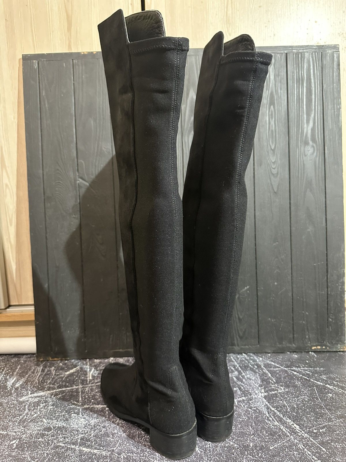 Stuart Weitzman Stuart Weitzman Black Suede Women’s Boots Size 41 Size US 11 / IT 41 - 10 Thumbnail