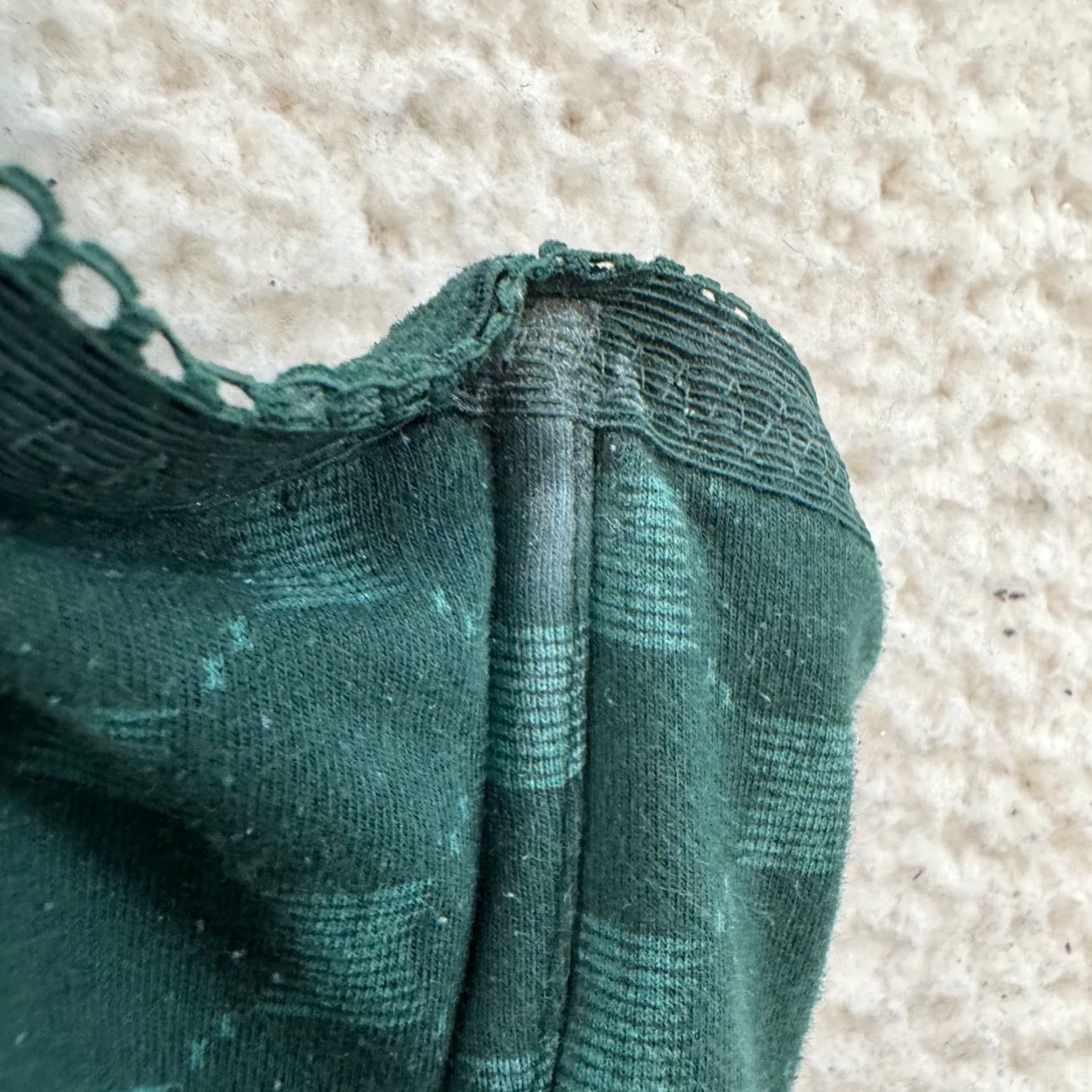 Vintage Savage X Fenty Balconette Bra 44DD Plus Size Emerald Green Unlined Underwire Green Women's Bra DD Balconette Size ONE SIZE - 5 Thumbnail