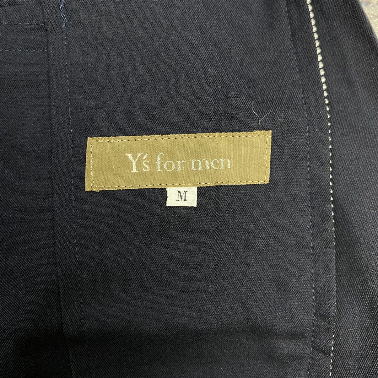 Vintage y's for men yohji yamamoto collarless jacket