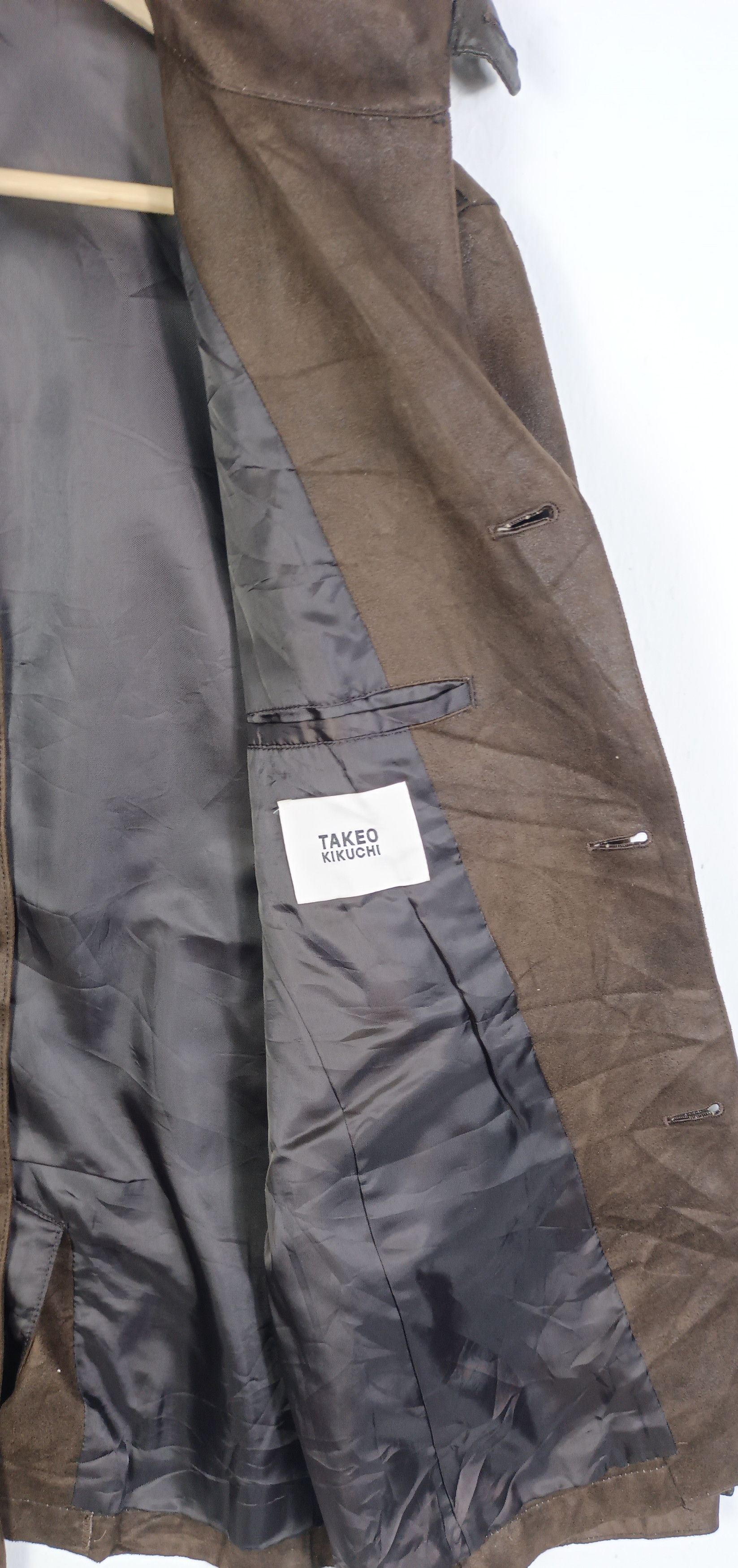 Japanese Brand × Takeo Kikuchi × Vintage Takeo Kikuchi Suede Jacket Size US M / EU 48-50 / 2 - 6 Thumbnail