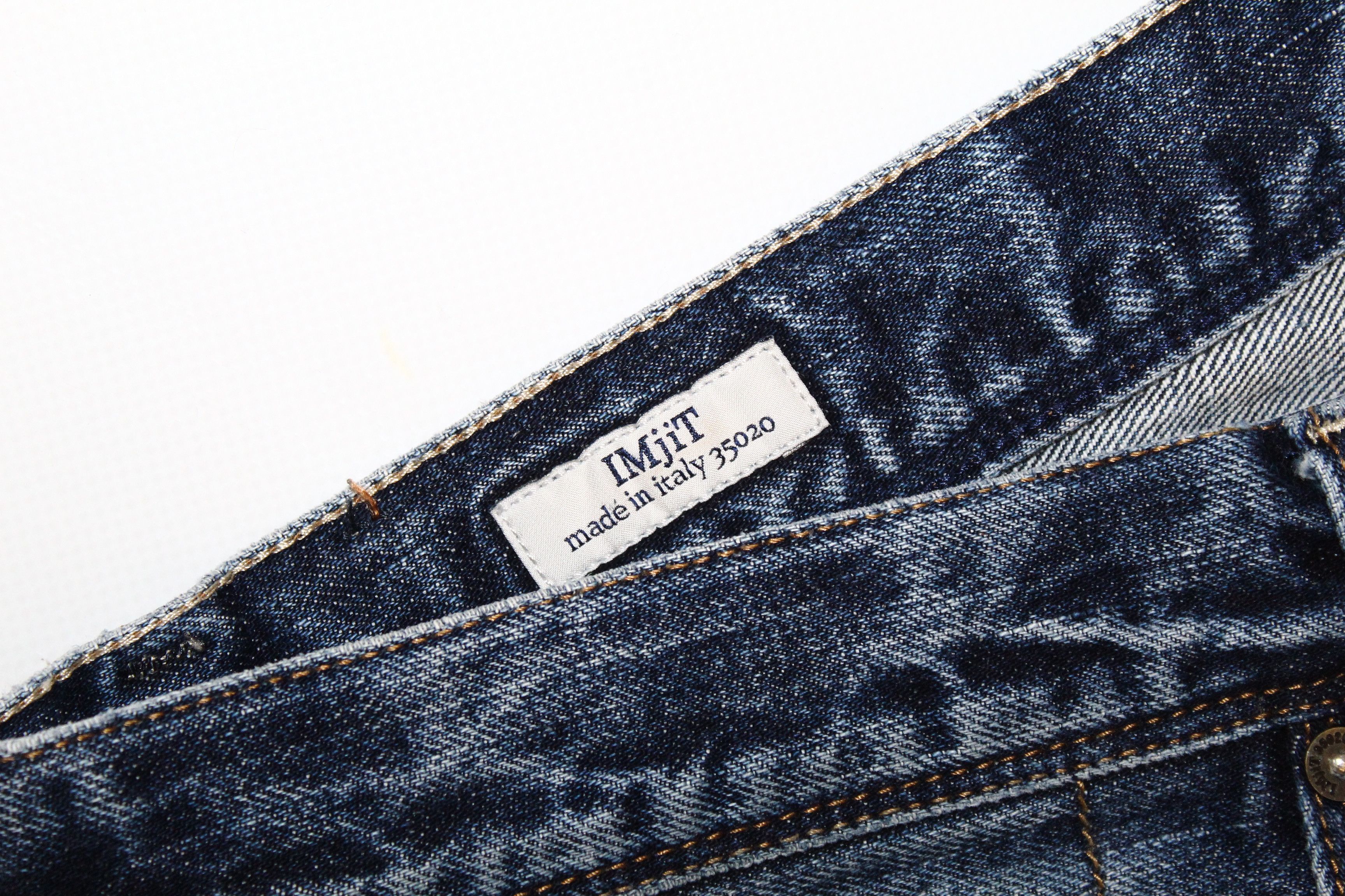 Blue Blue Japan IMjiT35020 803s AGHI 14oz selvedge natural faded jeans Size US 32 / EU 48 - 10 Thumbnail