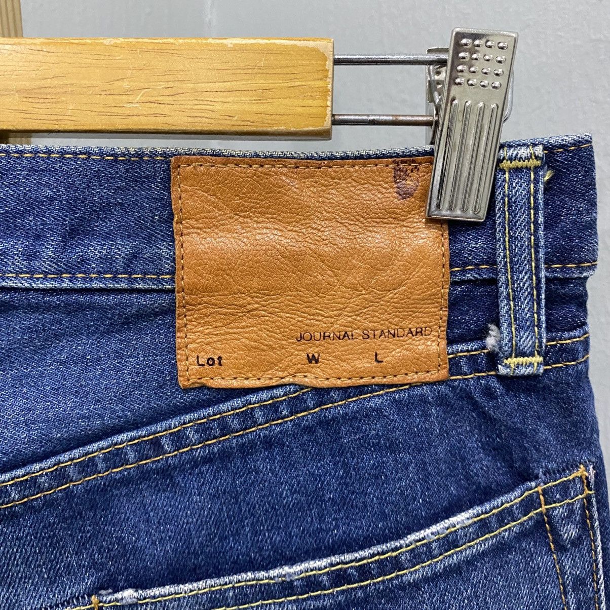 Journal Standard Vintage Journal Standard Japan Distressed Indigo Jeans Size US 30 / EU 46 - 13 Thumbnail