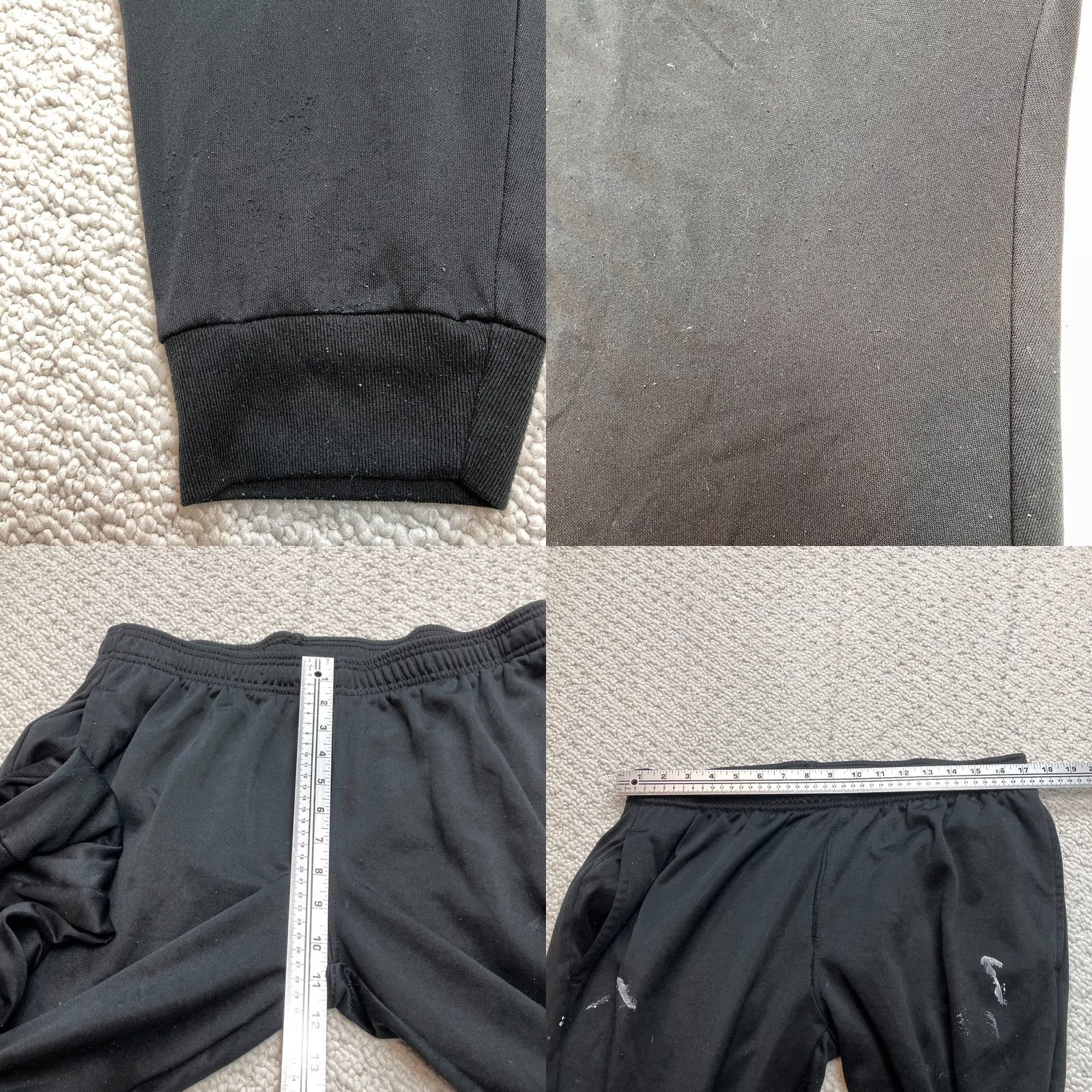 Vintage Essential Elements Sweatpants Mens XXL 2XL Black Casual Comfort Solid Soft Size US 39 - 8 Thumbnail