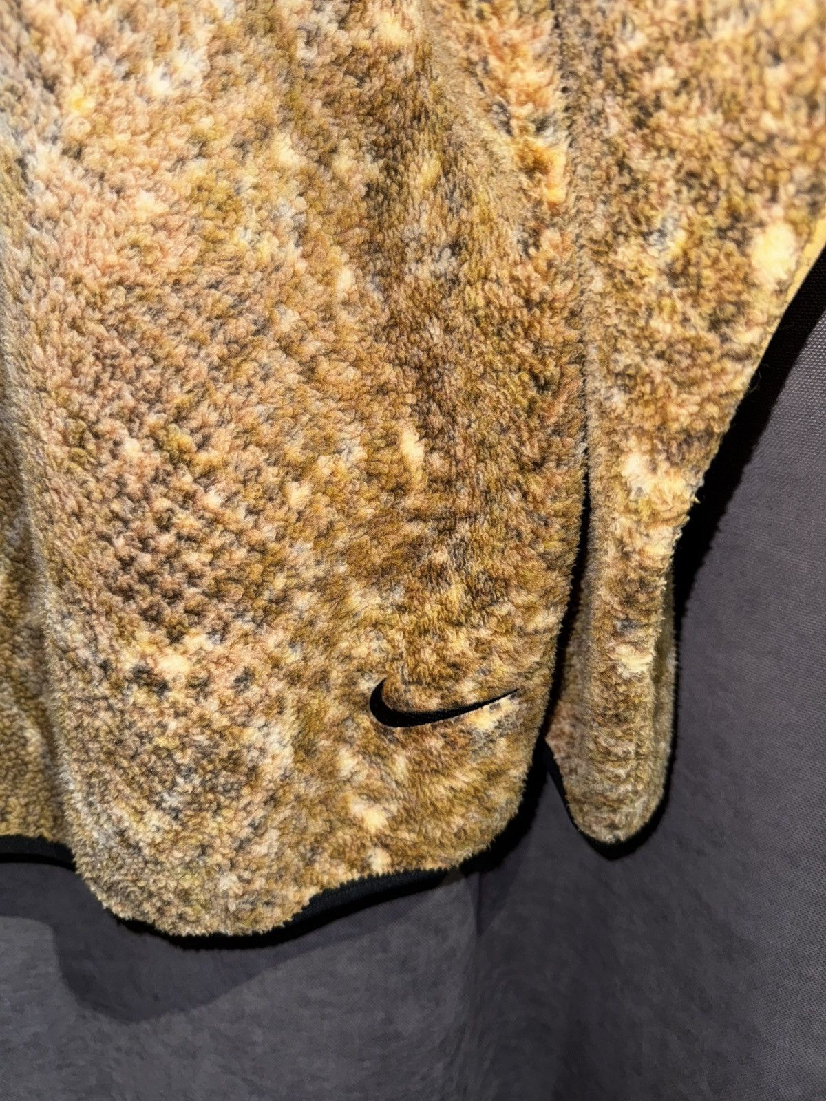 Nike ACG × Supreme Nike ACG Supreme Fleece Pullover Snakeskin Pattern Beige Size US L / EU 52-54 / 3 - 7 Thumbnail