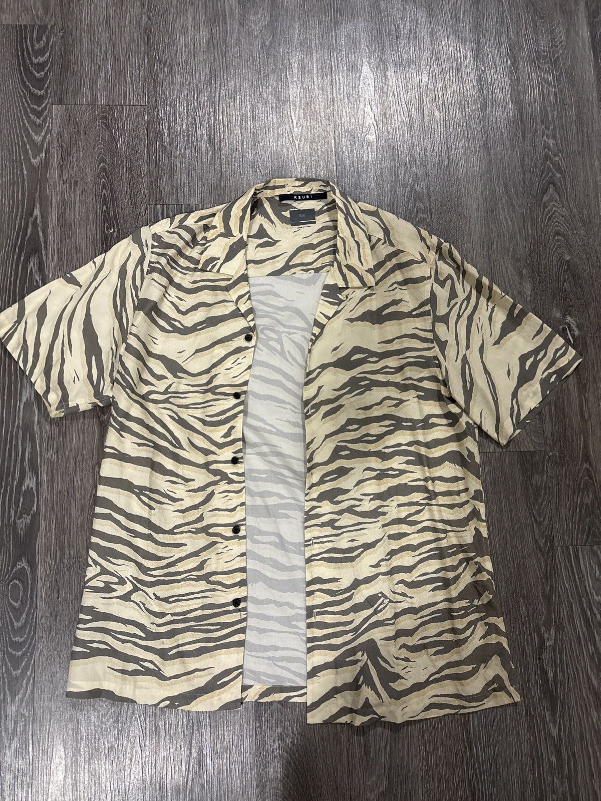 Ksubi Animal Print Contact High Shirt
