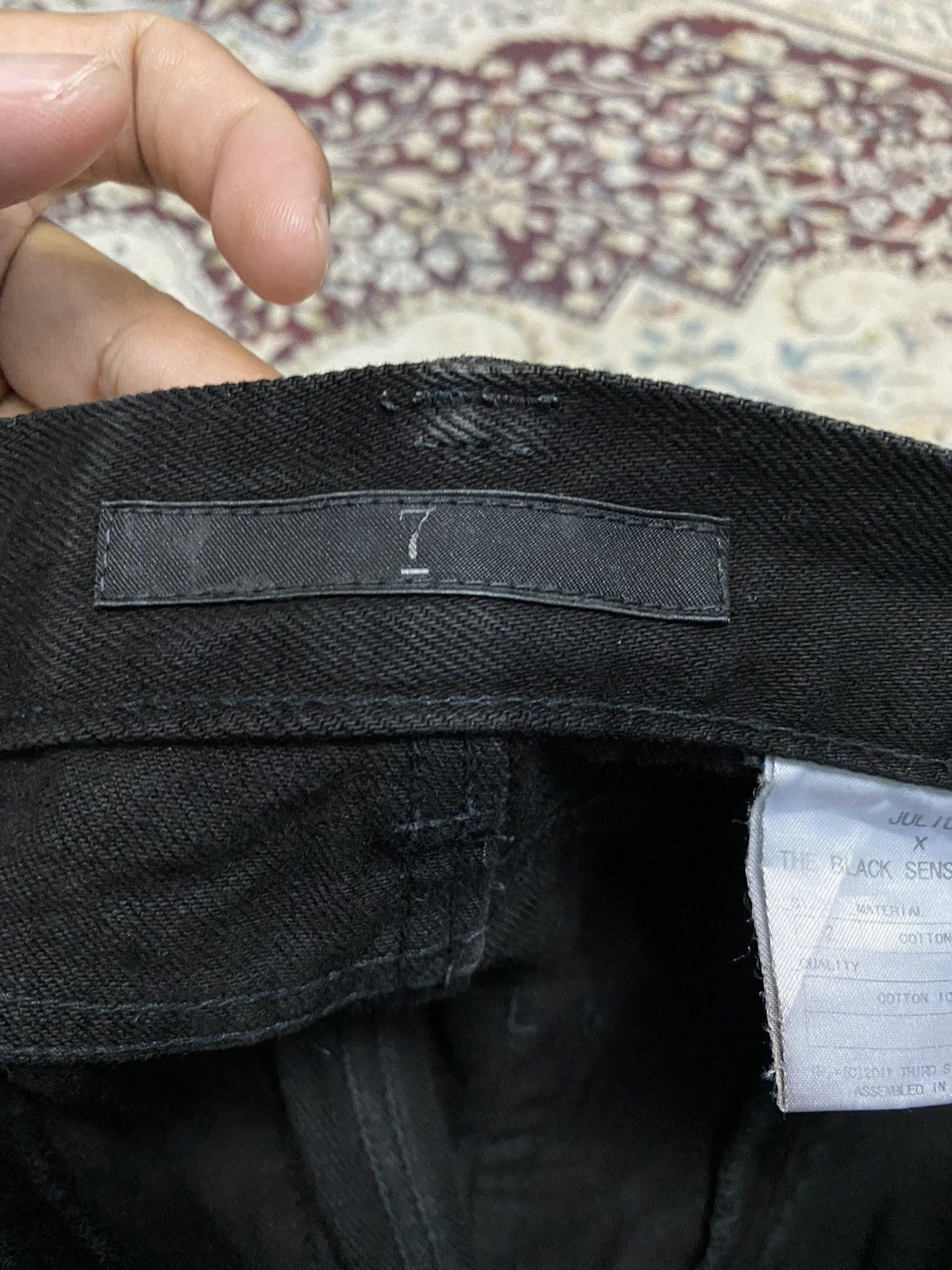 Julius Julius 7 X visvim the black sense market curve leg pants Size US 32 / EU 48 - 13 Thumbnail