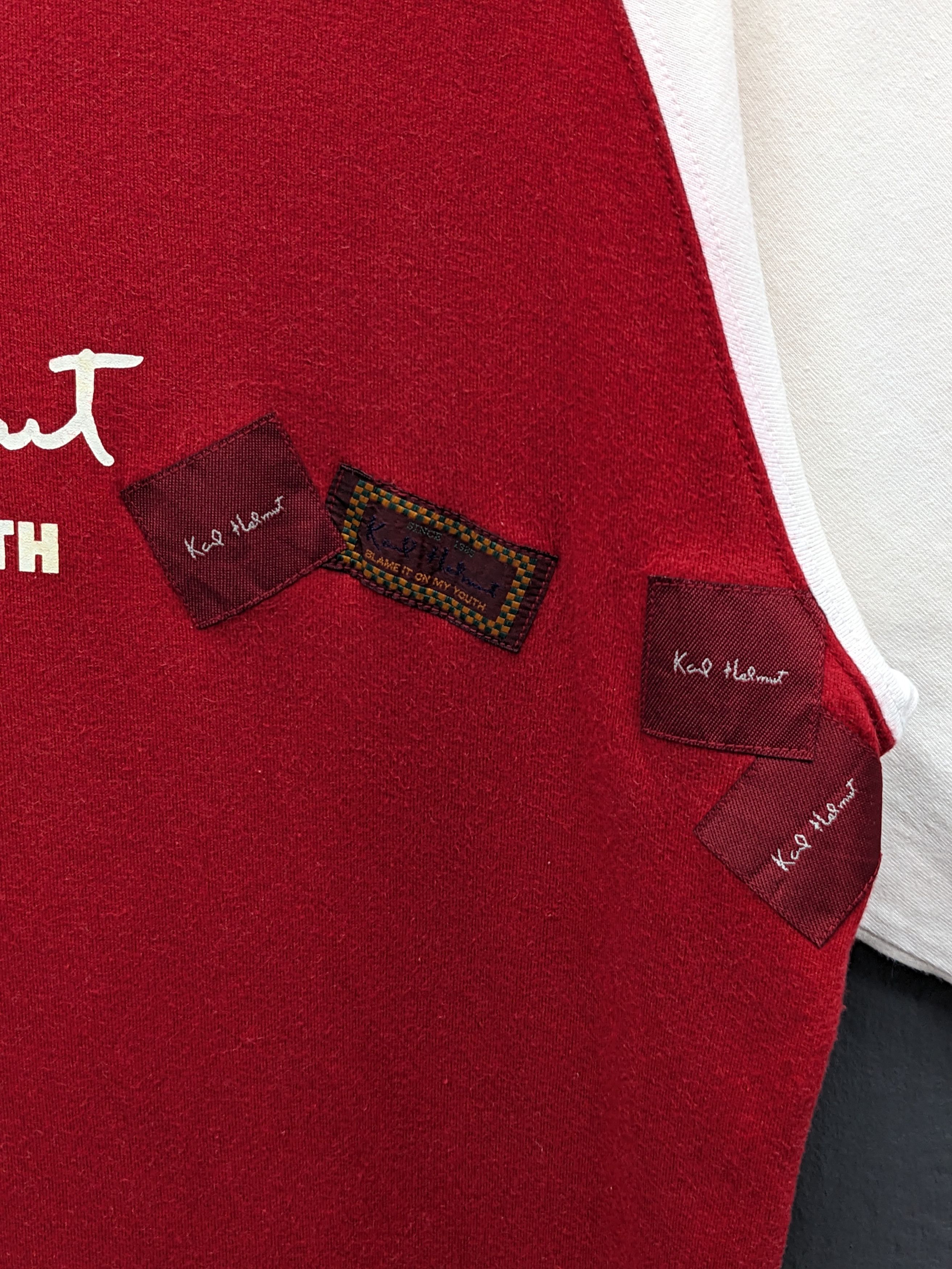 Karl Helmut JAPANESE BRAND KARL HELMUT MADE IN JAPAN TSHIRT Size US L / EU 52-54 / 3 - 4 Thumbnail