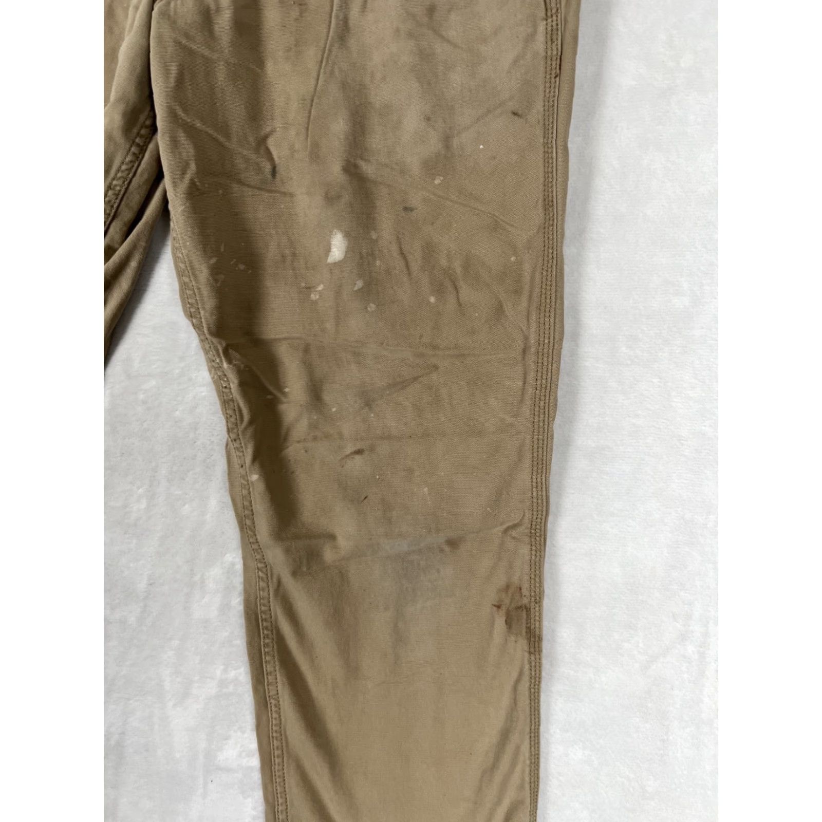 Carhartt Carhartt Pants 30x32 Beige Relaxed Fit Workwear Stain Distressed Vintage No N/A Size US 30 / EU 46 - 3 Thumbnail