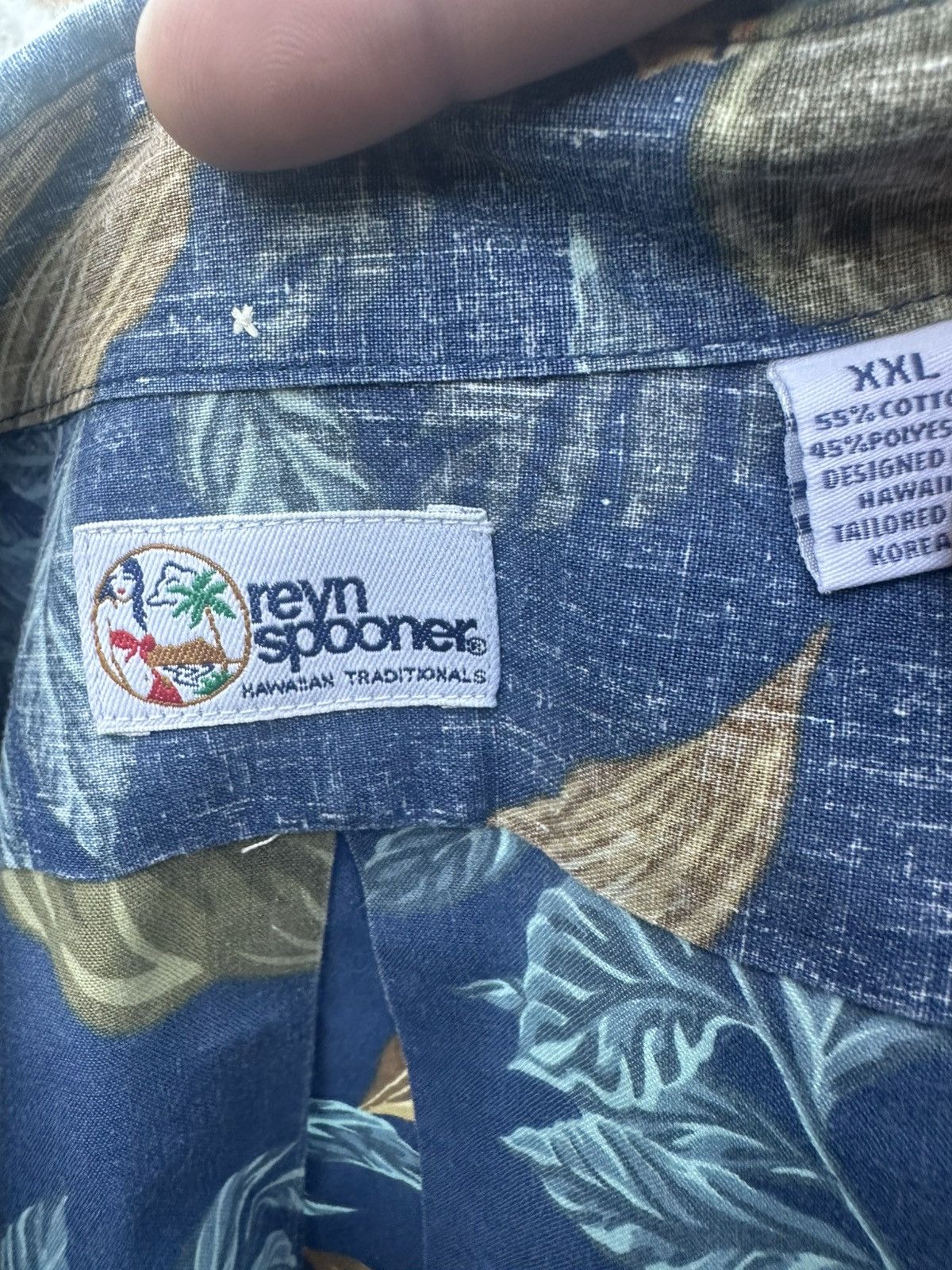 Reyn Spooner PreOwned Reyn Spooner Classic Fit Hawaiian Print Men's XXL Size US XXL / EU 58 / 5 - 4 Thumbnail