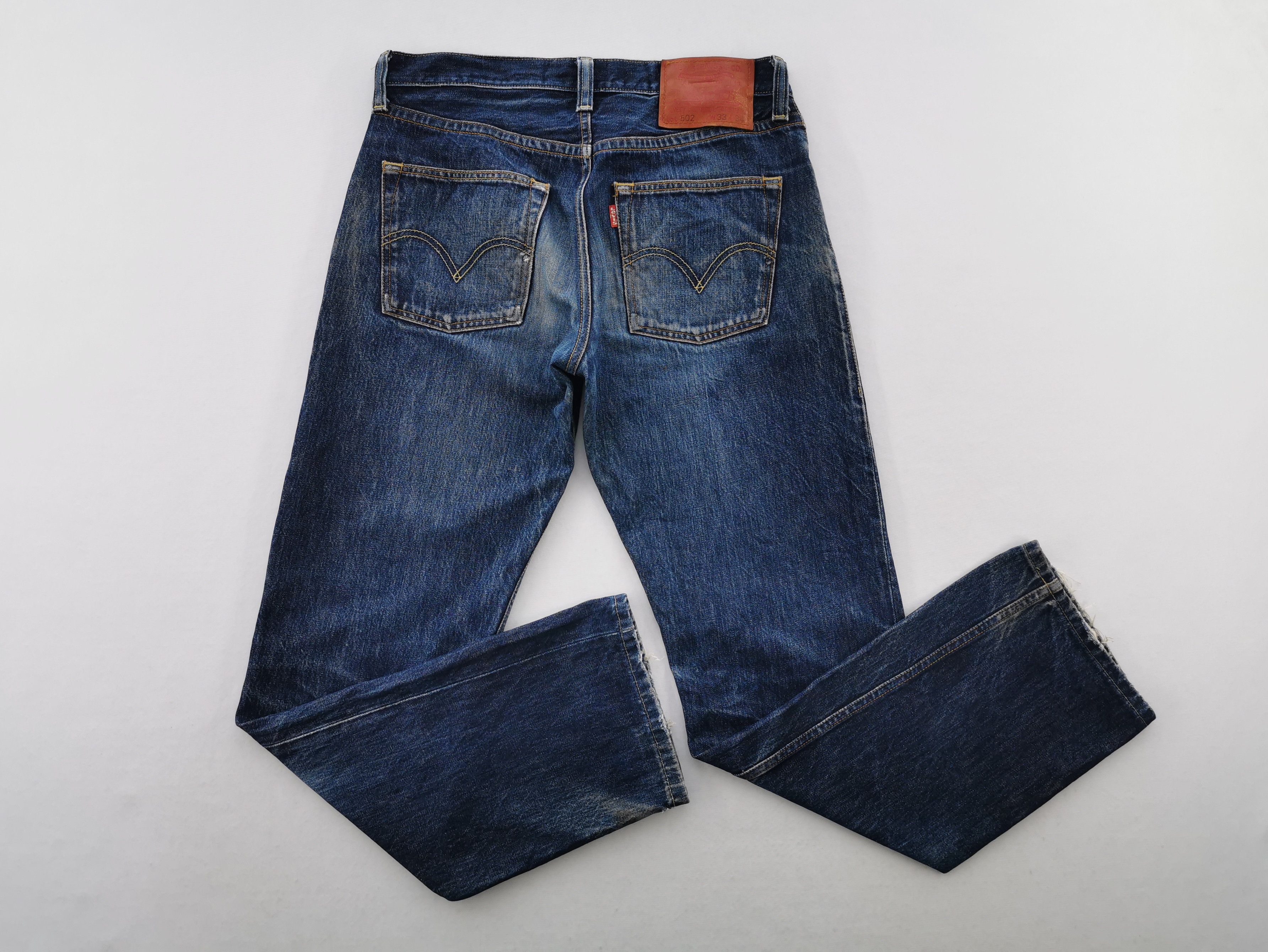 Levi's Vintage Levis Lot 502 Selvedge Denim Made In Japan Size 32 Size US 32 / EU 48 - 2 Thumbnail