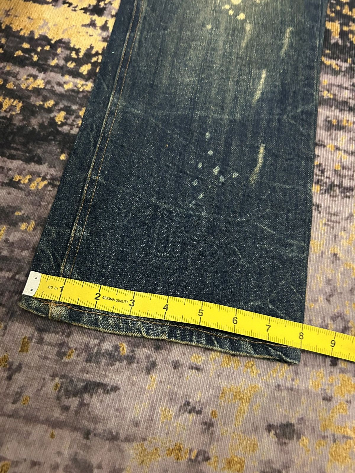 If Six Was Nine Japanese Brand Fur Pocket Back Ripped Jeans Size US 32 / EU 48 - 23 Thumbnail