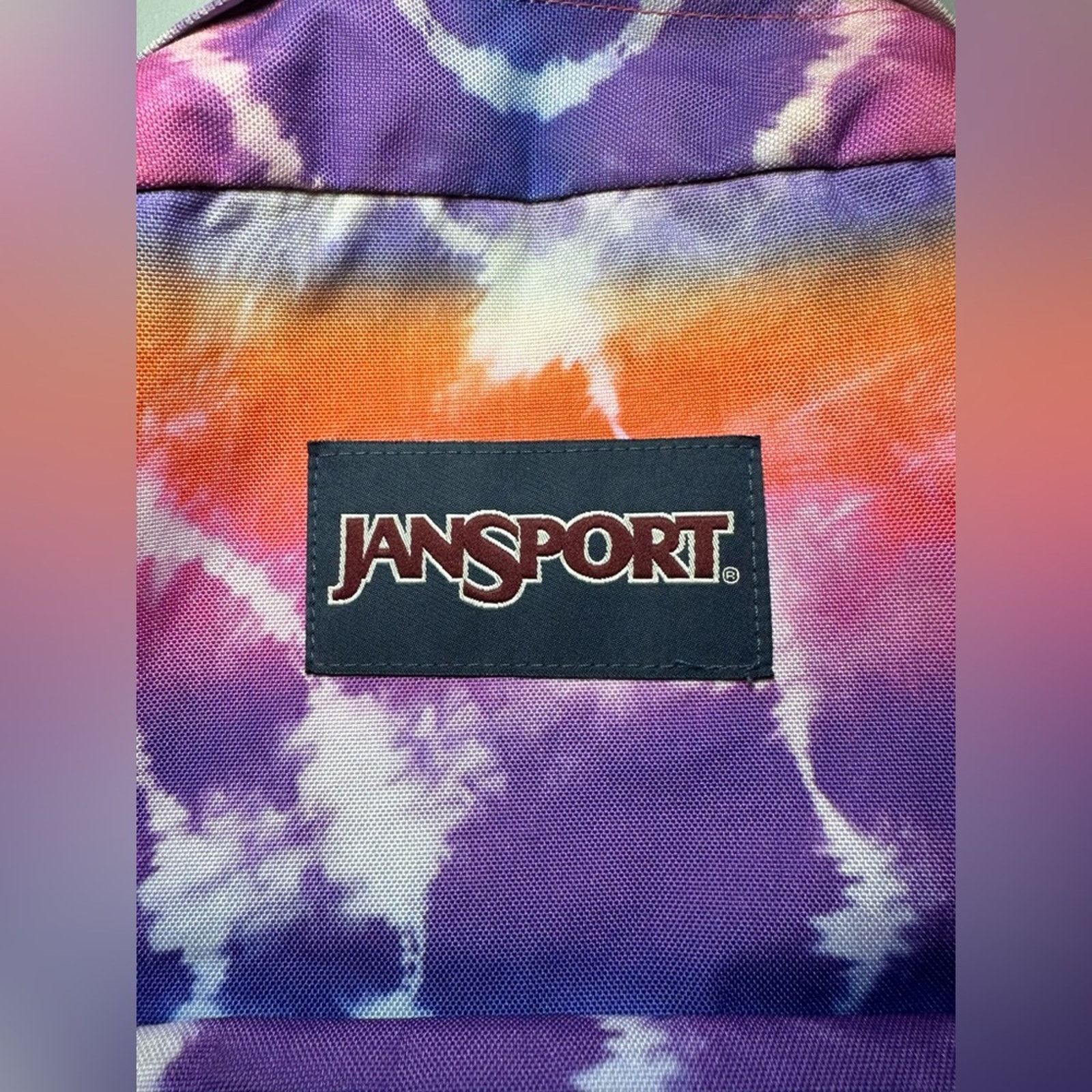 Jansport Jansport Unisex Backpack Super Break Tie Dye School Bag Size ONE SIZE - 2 Thumbnail