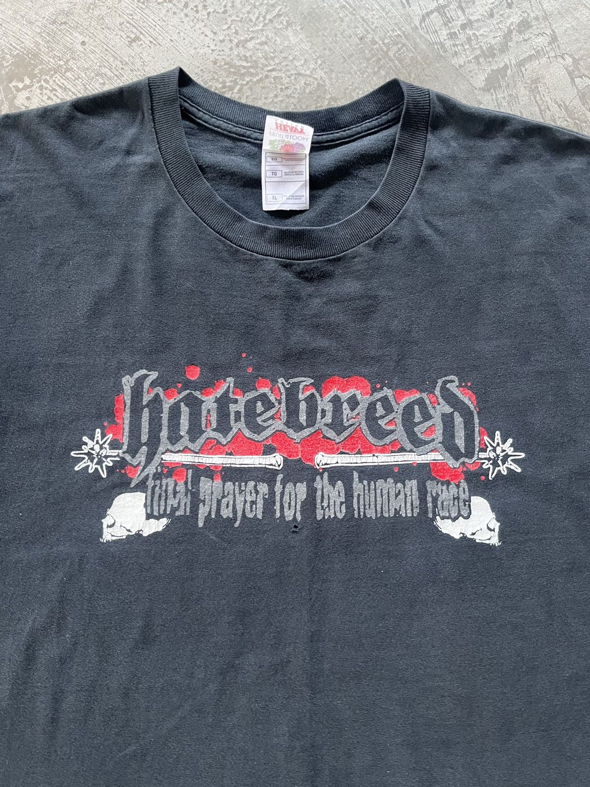 Band Tees × Vintage 2002 ' HATEBREED'PRAYER FORTHE HUMAN RACE Size US XL / EU 56 / 4 - 3 Thumbnail