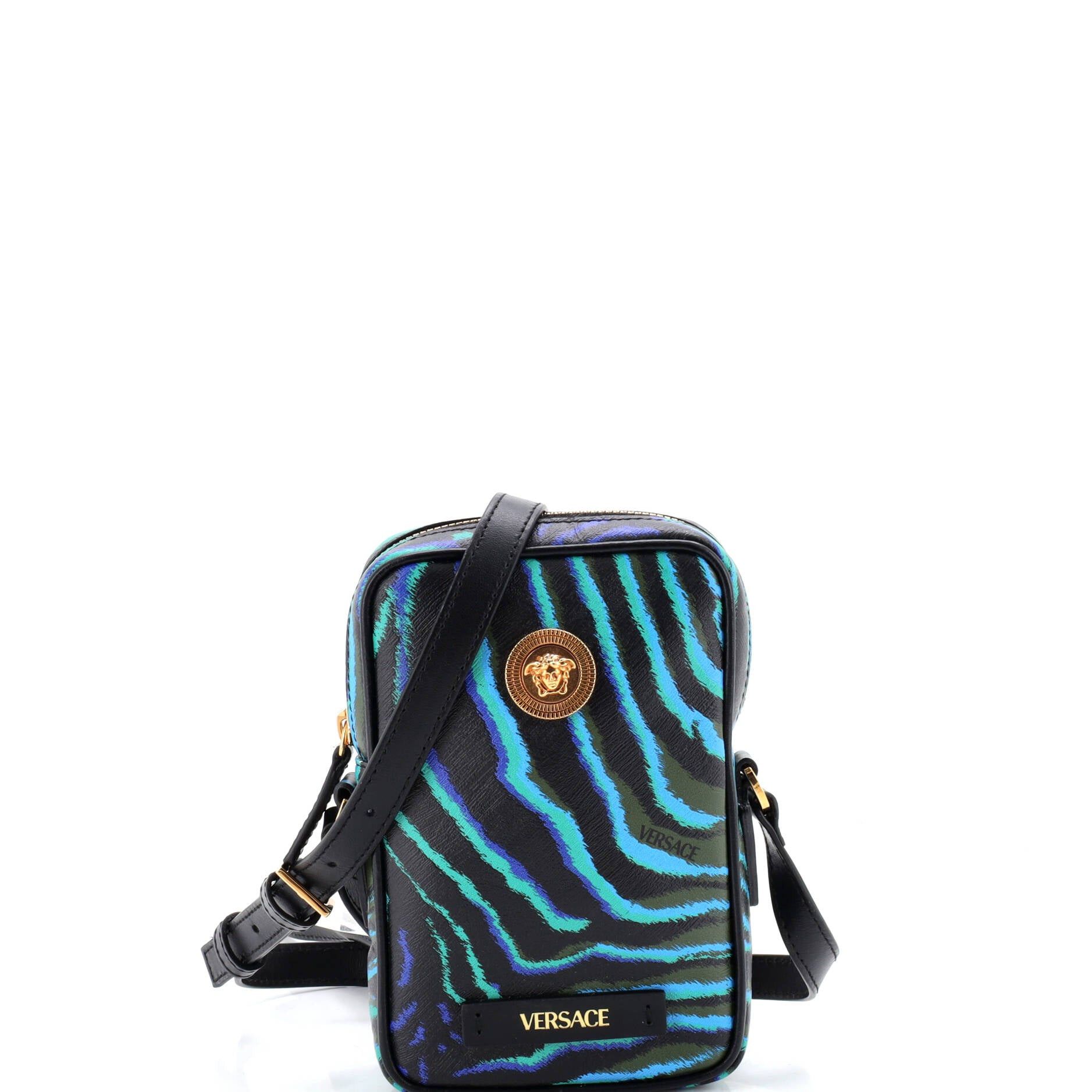 Versace Medusa Biggie Pouch Crossbody Bag Size ONE SIZE - 1 Thumbnail