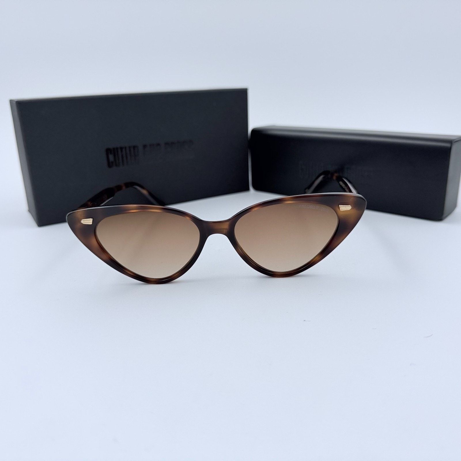 Cutler and Gross NEW Cutler and Gross 1330 C:05 Havana Tortoise Cat Eye Size ONE SIZE - 1 Thumbnail