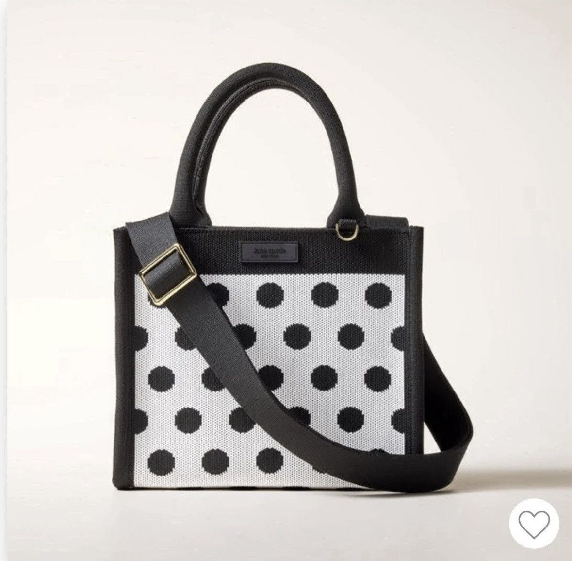 Kate Spade × Target Basics Kate Spade x Target Purse Bag Black Polka Dots Size ONE SIZE - 4 Thumbnail