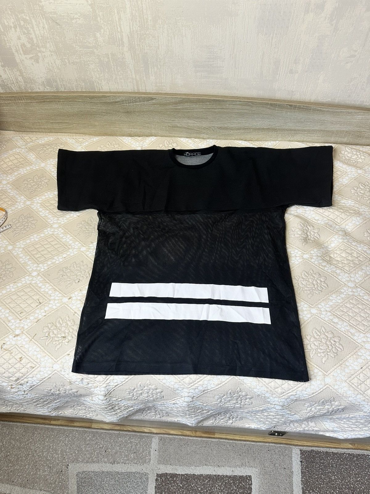 Horace 🔥 Archival Grail Black Avant Garde Striped Shirt from Horace Size US M / EU 48-50 / 2 - 5 Thumbnail