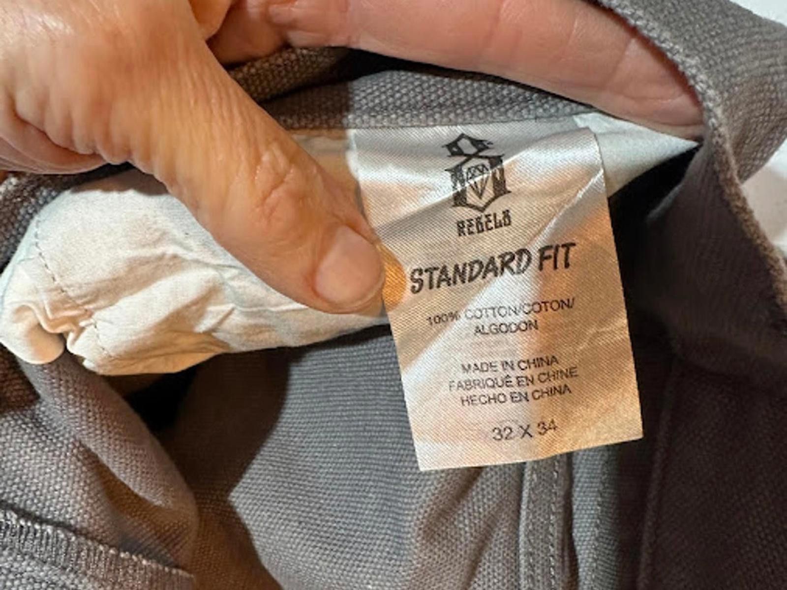 Other Rebel8 Standard Fit Canvas Pants 32x32 Size US 32 / EU 48 - 5 Thumbnail