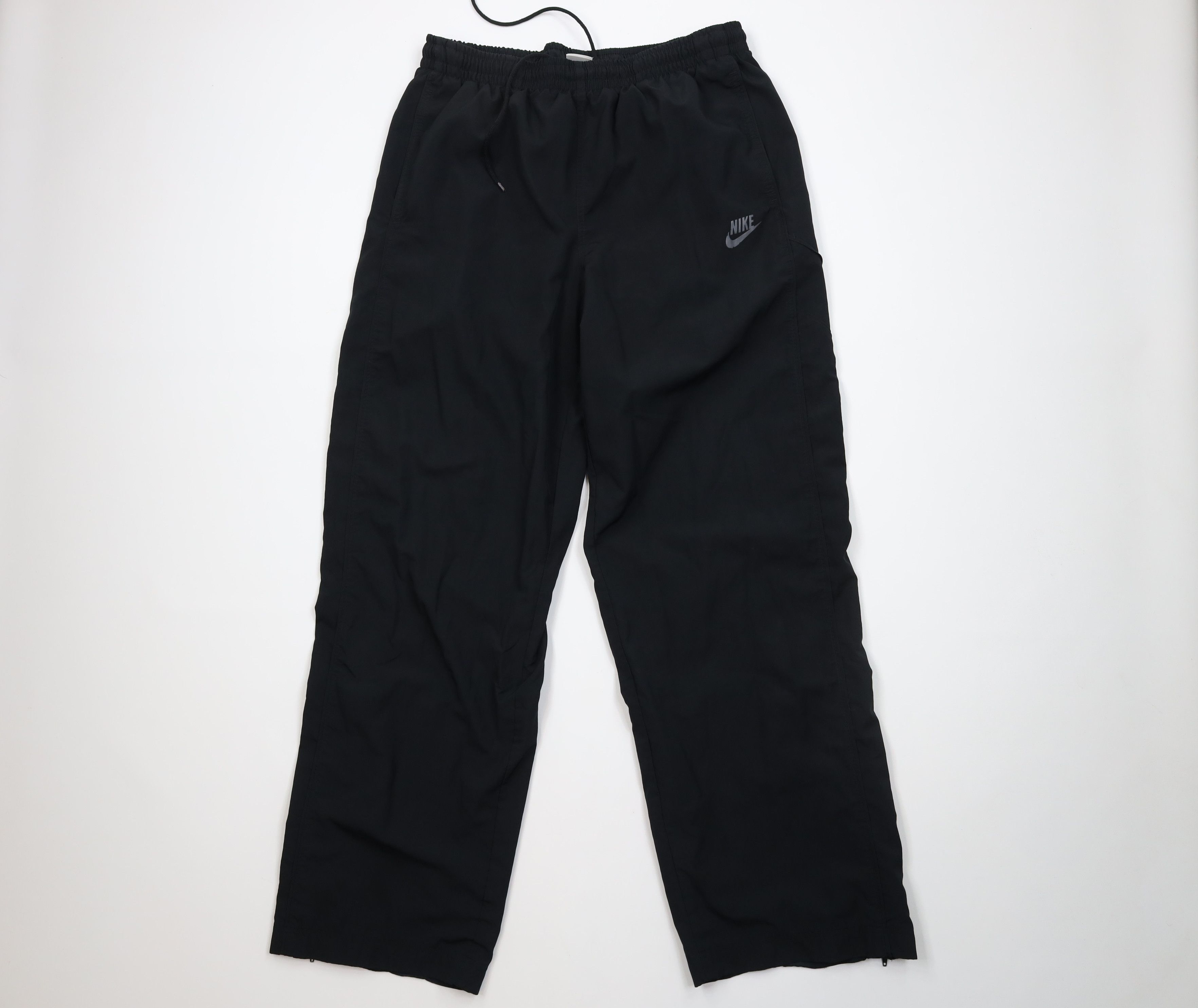Nike Vintage Y2K Nike Scott Mini Swoosh Lined Wide Leg Pants Size US 36 / EU 52 - 1 Thumbnail
