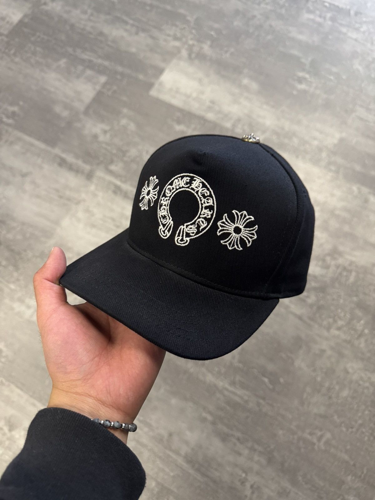 Chrome Hearts Chrome Hearts horse shoe baseball hat Size ONE SIZE - 3 Thumbnail