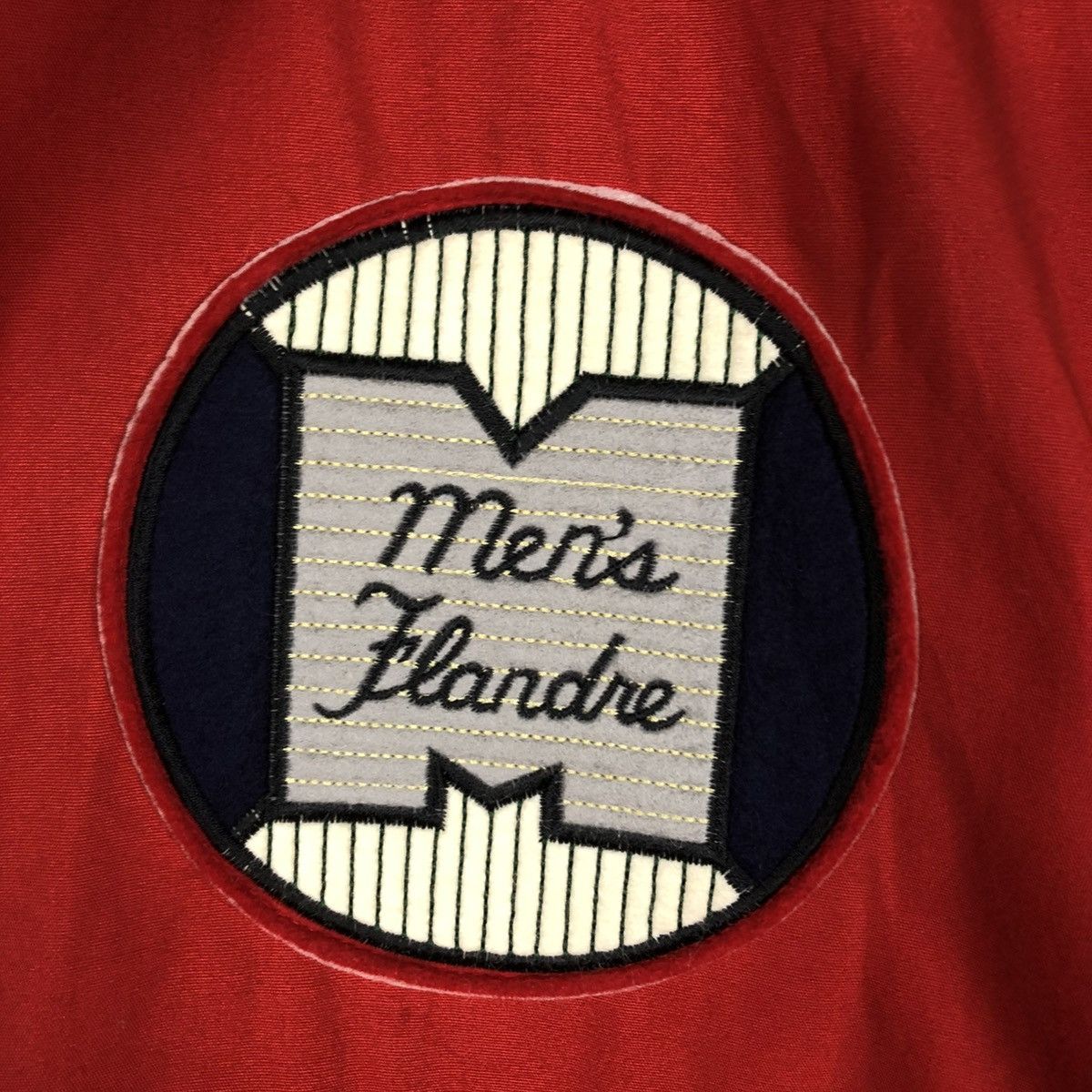 Japanese Brand 🔥RICH RED VINTAGE BOMBER JACKET MEN’S FLANDRE ISSEY MIYAKE Size US M / EU 48-50 / 2 - 21 Thumbnail