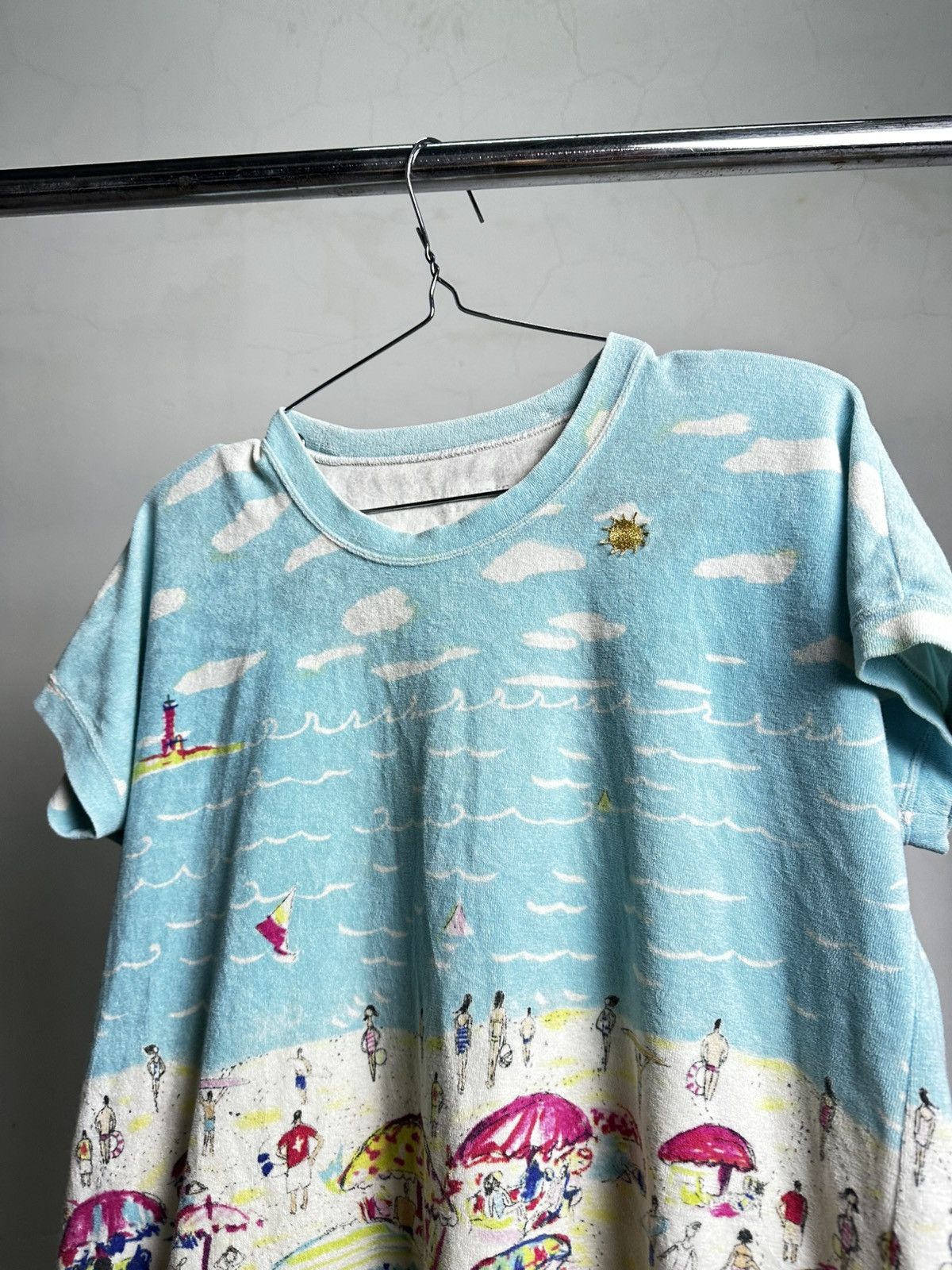 Issey Miyake × Tsumori Chisato Tsumiro Chisato Sleepwear shirt Size M / US 6-8 / IT 42-44 - 2 Thumbnail