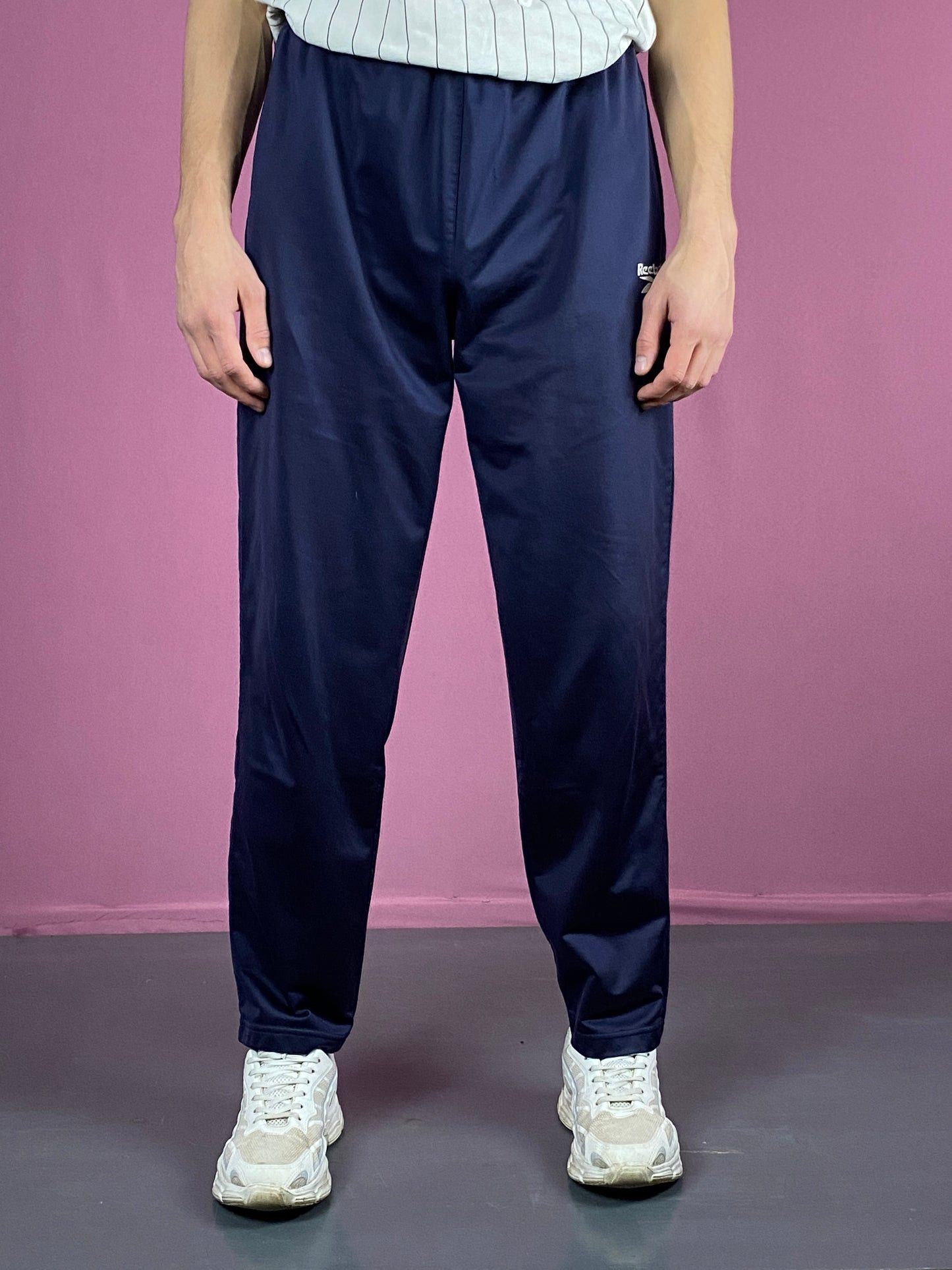 Reebok × Vintage 90s Reebok Vintage Men's Track Pants - L Size US 34 / EU 50 - 2 Thumbnail