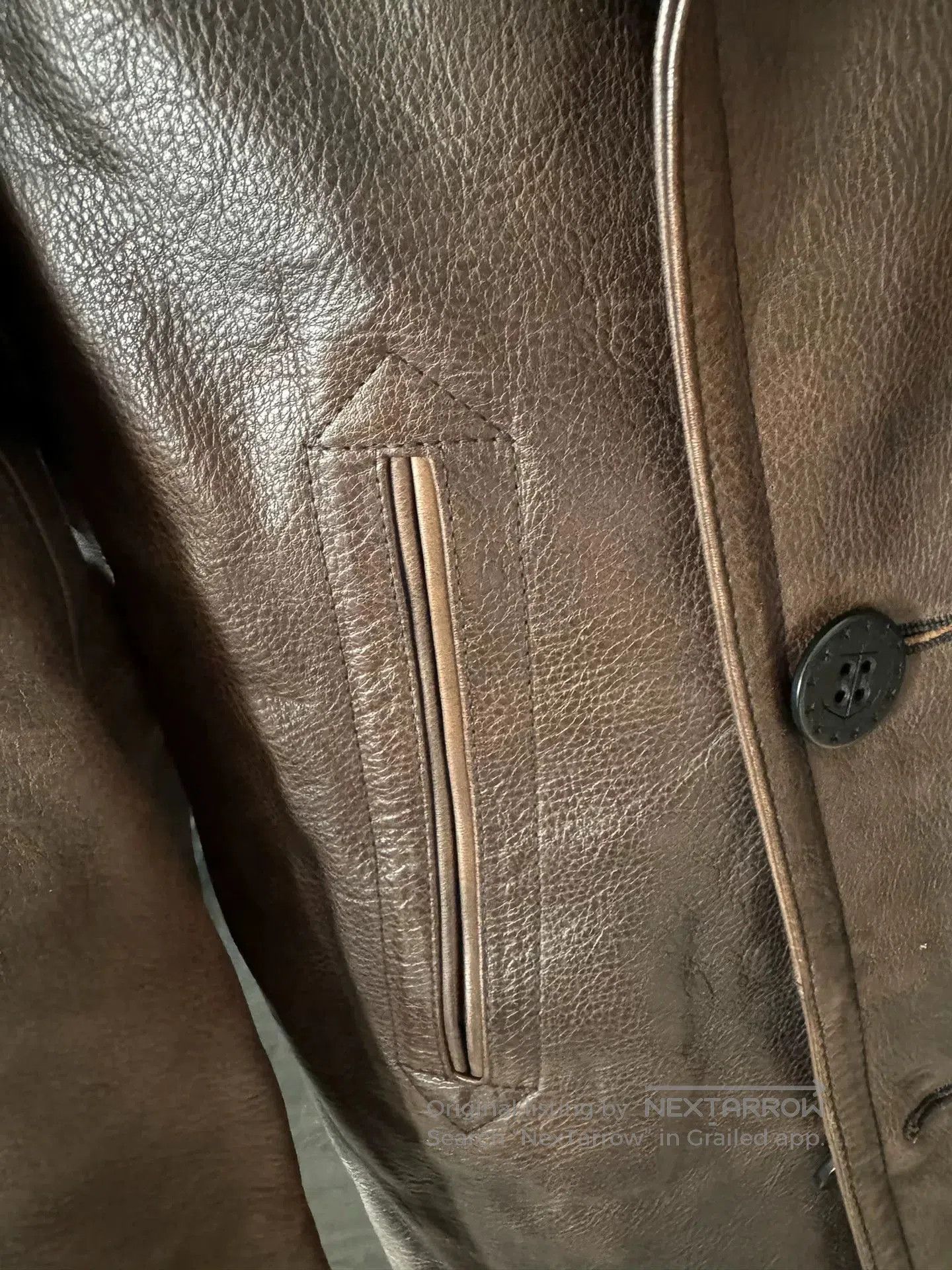 RRL Ralph Lauren vintage rrl leather jacket in medium size. Size US M / EU 48-50 / 2 - 3 Thumbnail