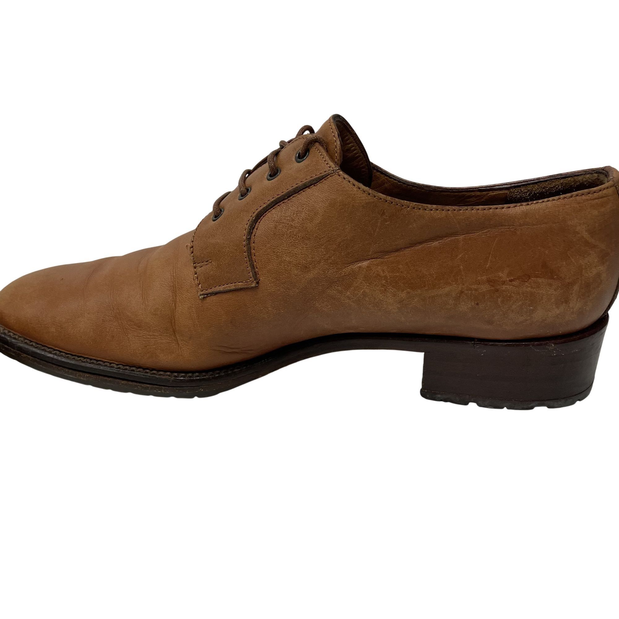 Coach Vtg 80's Style COACH Leather CAREER Shoe CLASSIC Oxfords Size US 7.5 / IT 37.5 - 12 Thumbnail