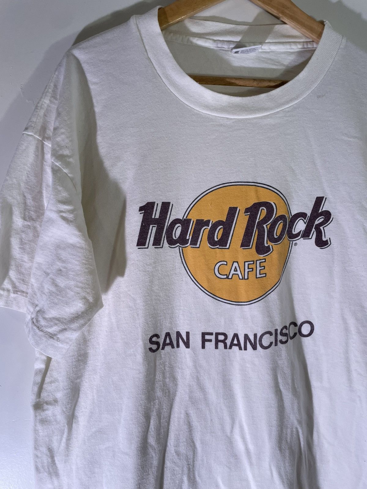 Vintage 90’s VTG Vintage Hard Rock Cafe San Francisco Retro T Shirt Size US XL / EU 56 / 4 - 3 Thumbnail