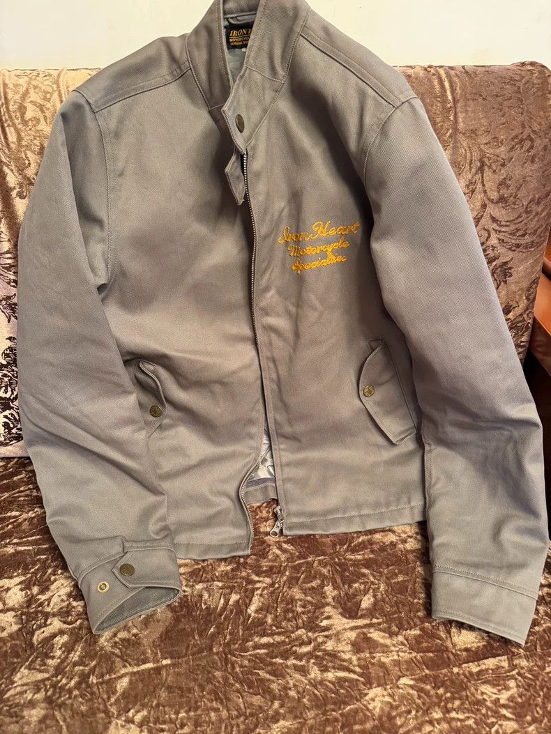 Iron Heart Iron heartIHJ-15 Nissan Iron Heart Iron Gray Canvas Cotton Size US S / EU 44-46 / 1 - 1 Thumbnail