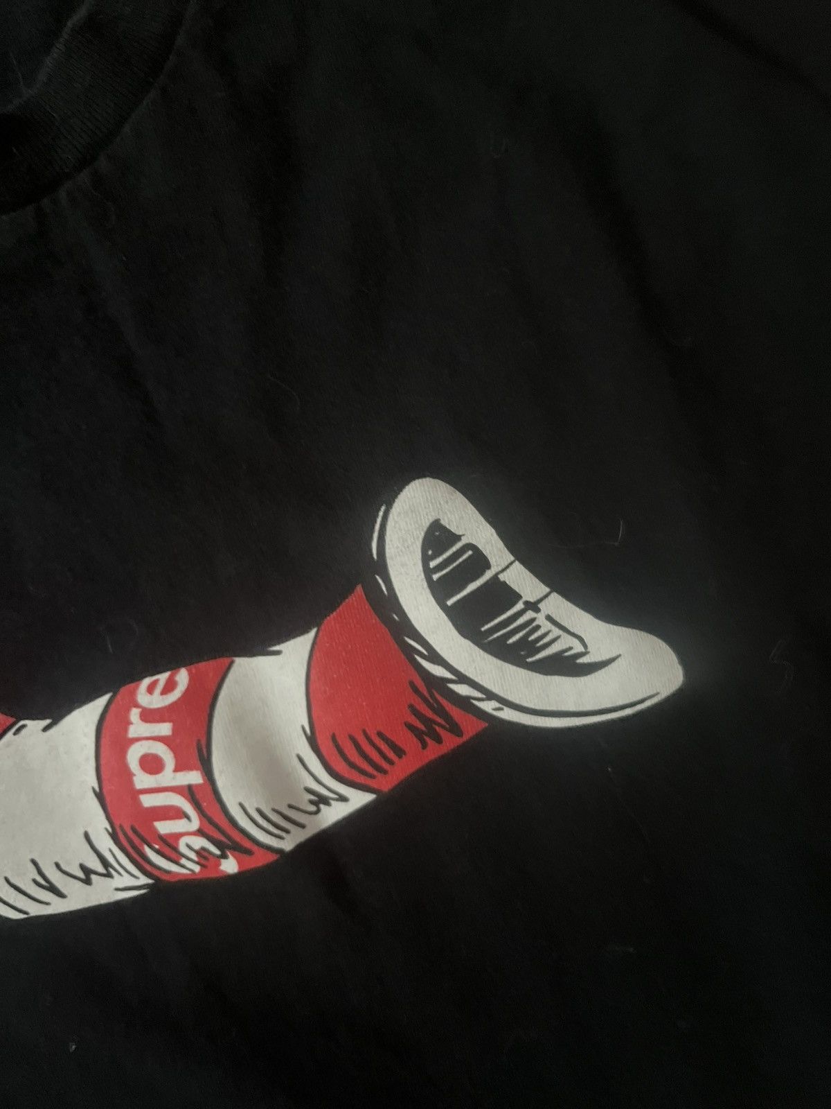 Supreme Supreme Cat In The Hat Tee Size US M / EU 48-50 / 2 - 5 Thumbnail