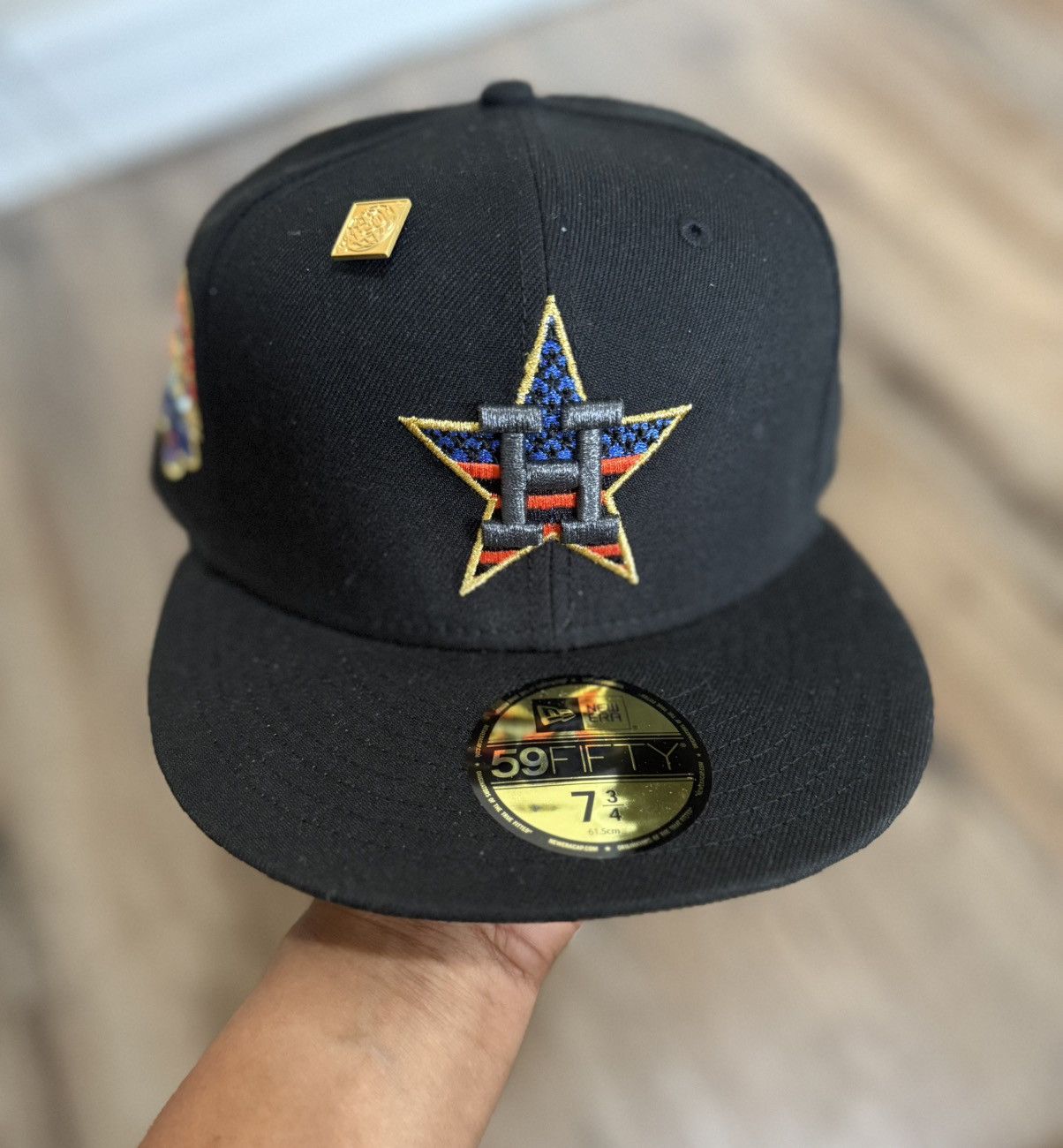 Hat Club × MyFitteds × New Era New Era Houston Astros 45 Yr. Anniversary Fitted 7 3/4 Size ONE SIZE - 1 Thumbnail