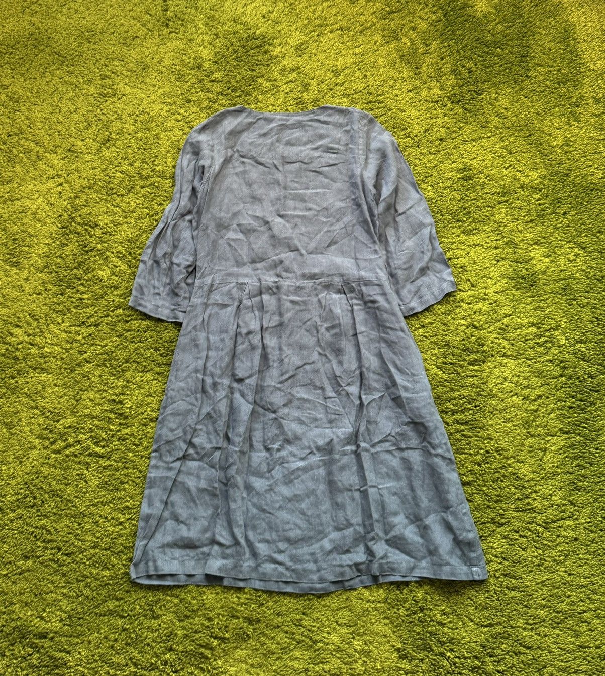 Designer Gudrun Sjoden 100% linen midi dress Size S / US 4 / IT 40 - 2 Thumbnail