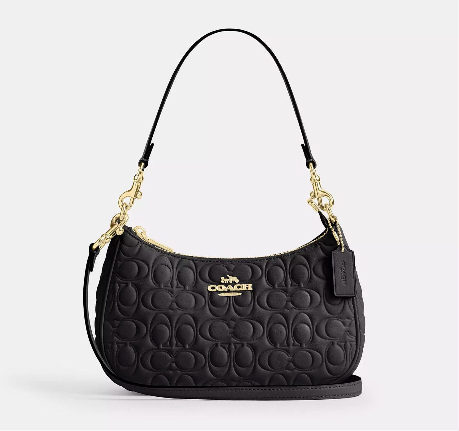 Coach Teri Shoulder Bag In Signature Leather CY774 Size ONE SIZE - 4 Thumbnail