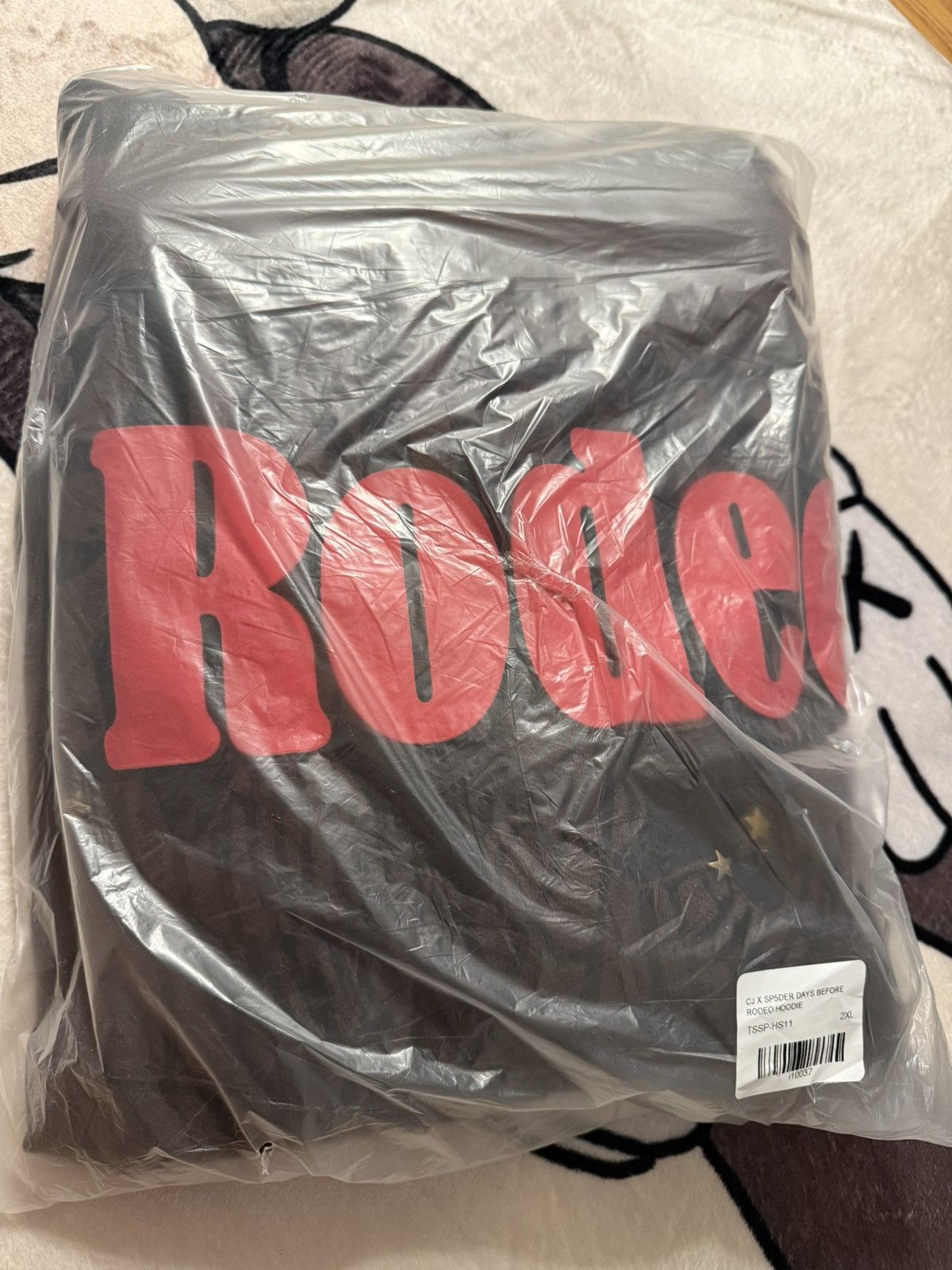 Travis Scott sp5der days before rodeo hoodie