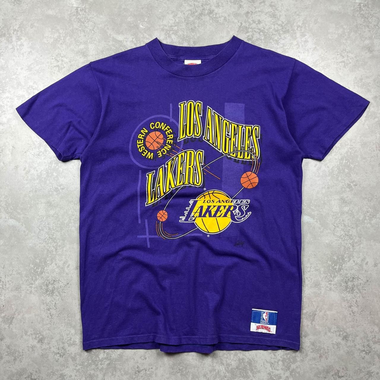 NBA × Vintage Vintage LA Lakers t shirt Size US L / EU 52-54 / 3 - 1 Thumbnail