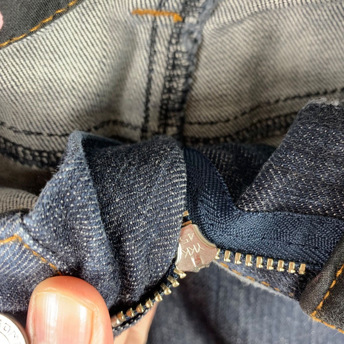 Sonia Rykiel × Vintage Vintage SONIA RYKIEL women blue jeans Size 29" - 8 Thumbnail