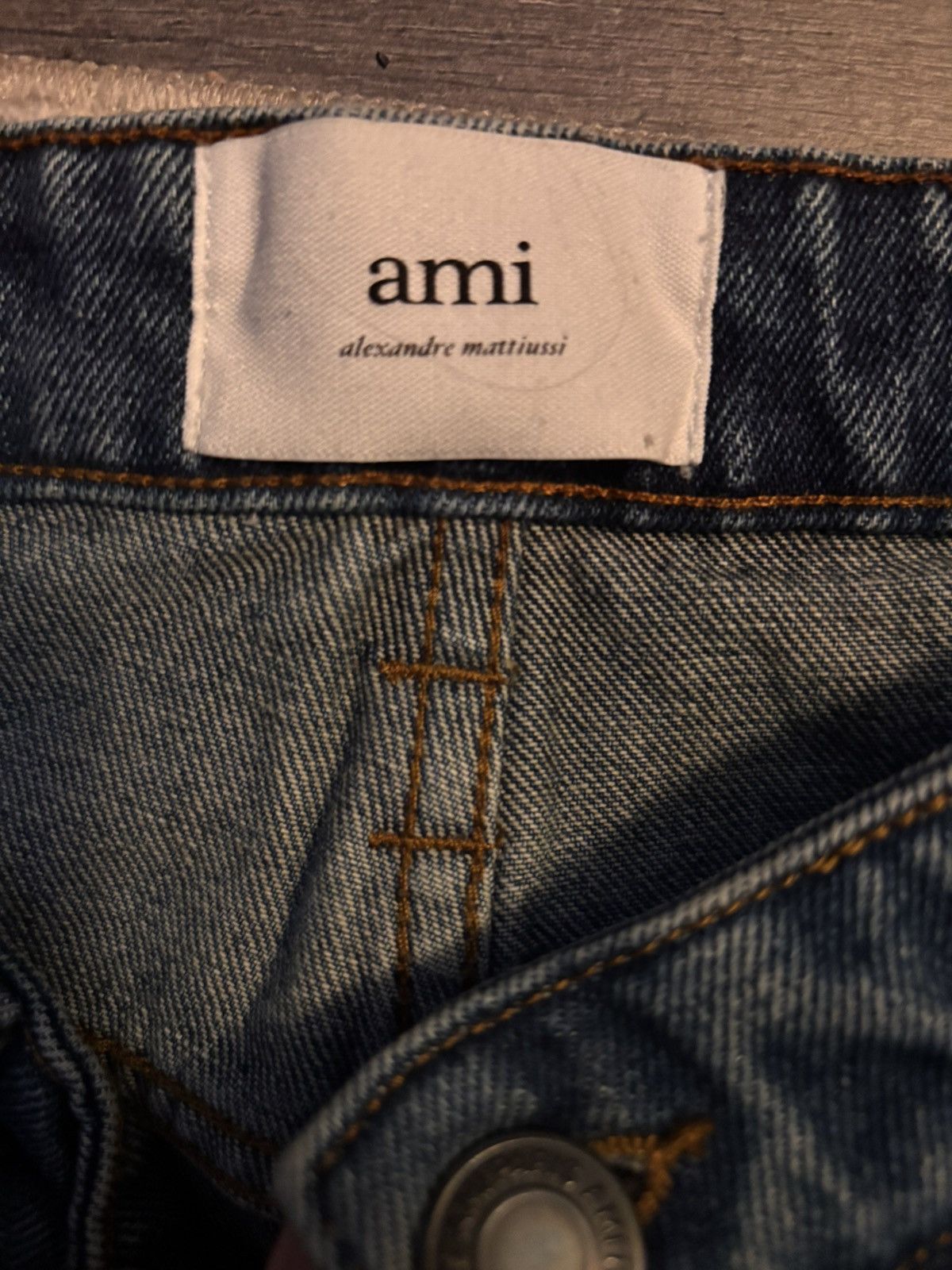AMI Ami Paris Blue Alex Fit Jeans Size US 28 / EU 44 - 4 Thumbnail